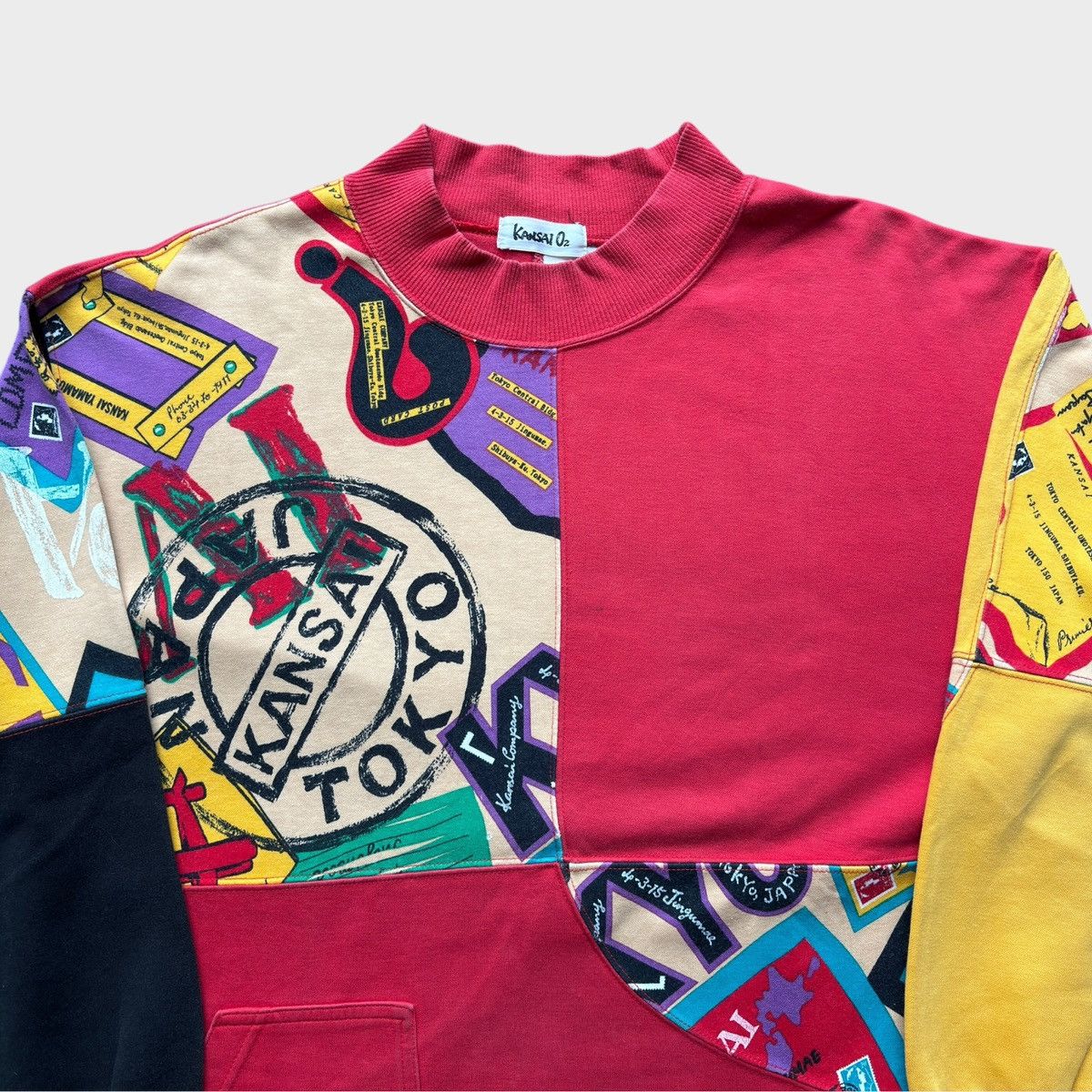 Japanese Brand × Kansai Yamamoto × Vintage Kansai 02 Kansai Yamamoto Tokyo Japan Sweatshirt Jacket Size US M / EU 48-50 / 2 - 5 Thumbnail