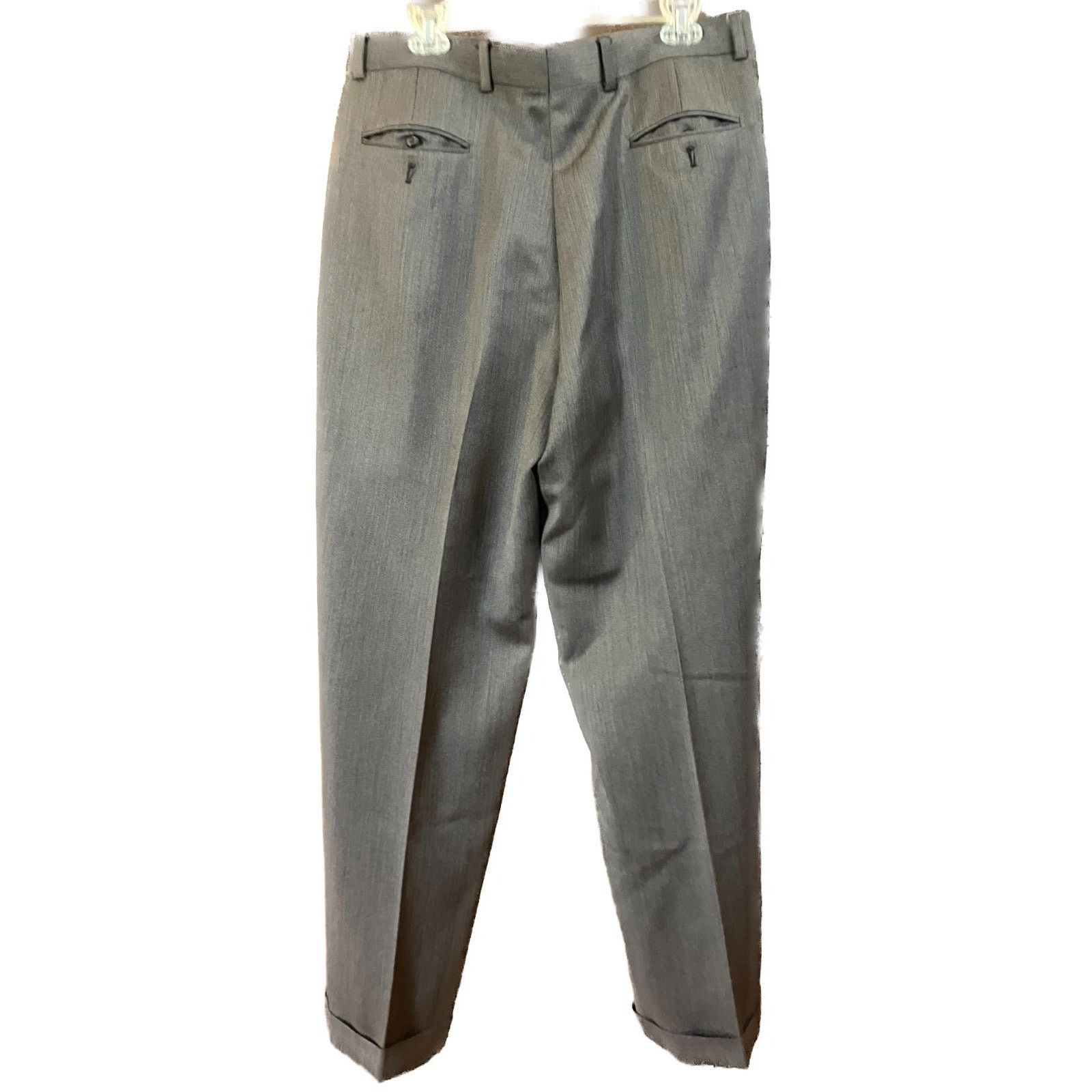 Joseph Abboud Vtg Joseph Abboud Suit 41L 100% Wool Charcoal - Nordstrom Size 40L - 5 Thumbnail