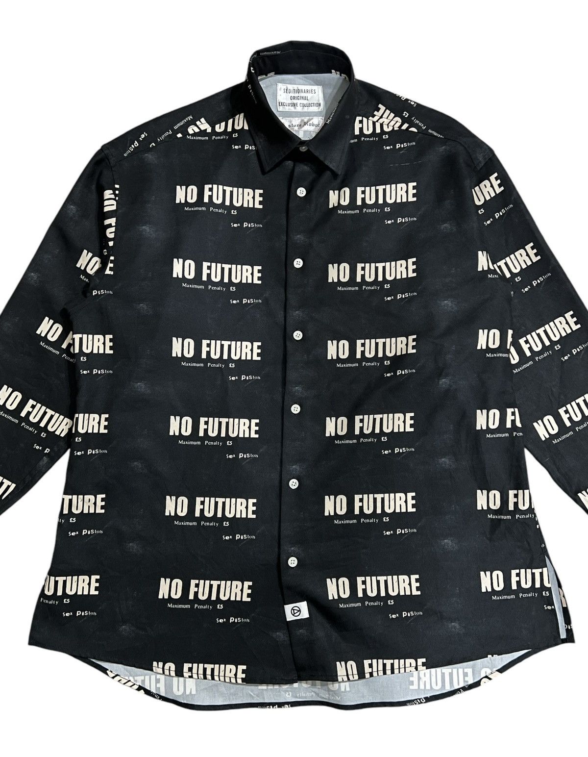Band Tees × Japanese Brand × Seditionaries 🔥SeX Pistols Seditionaries NO FUTURE PUNK A Store Robot Size US L / EU 52-54 / 3 - 2 Thumbnail