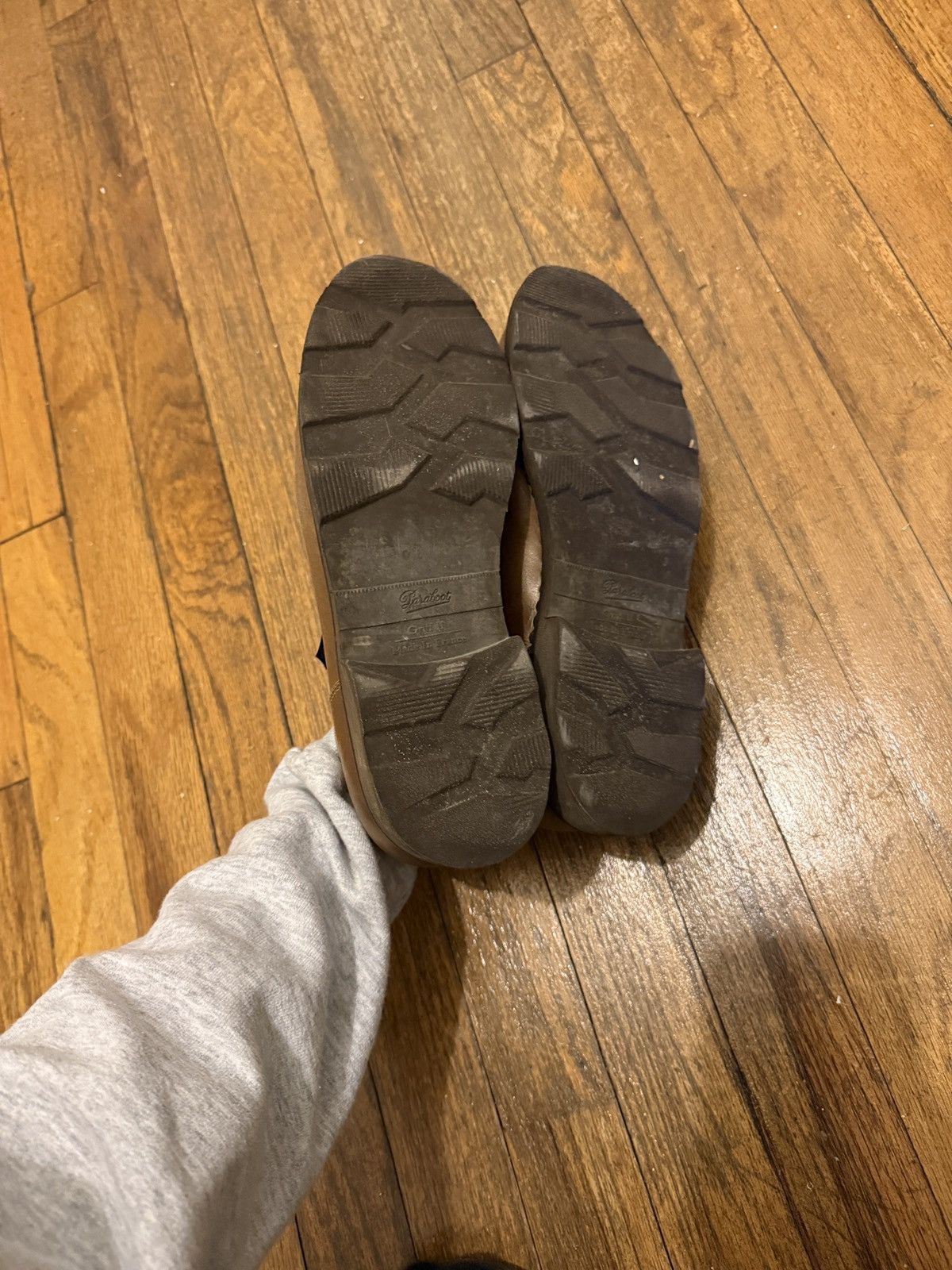 Paraboot Paraboot Michel fur leather shoes Size US 7.5 / IT 37.5 - 3 Thumbnail