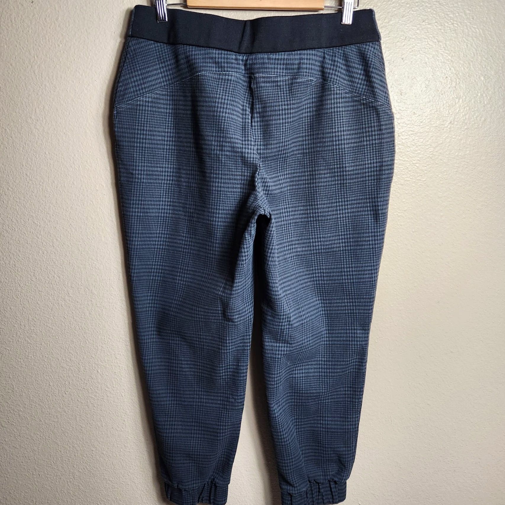 Sweaty Betty Sweaty Betty Pants Womens High Rise Gray Plaid 7/8 Trail Trousers Joggers Size L Size 36" / US 14 / IT 50 - 5 Thumbnail