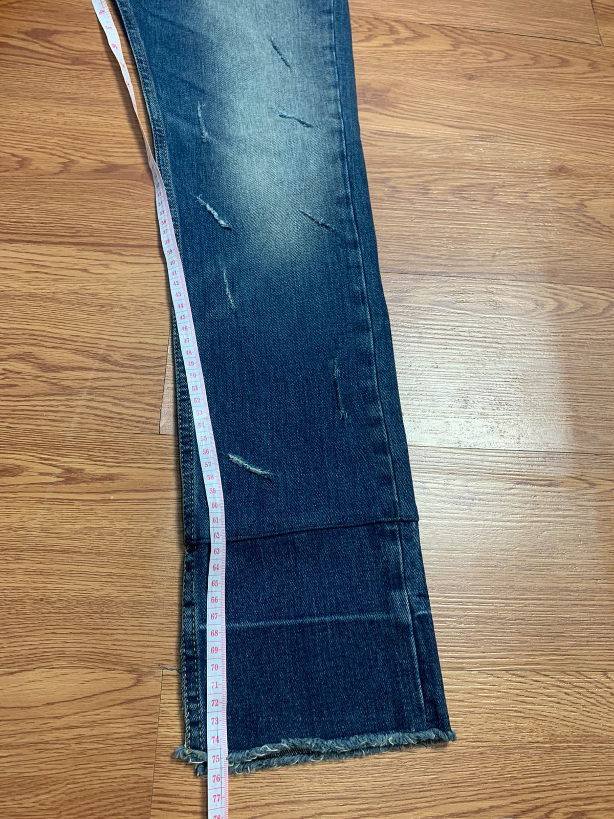 Maison Margiela Maison Margiela Cut Out Washed Denim Size US 30 / EU 46 - 18 Thumbnail