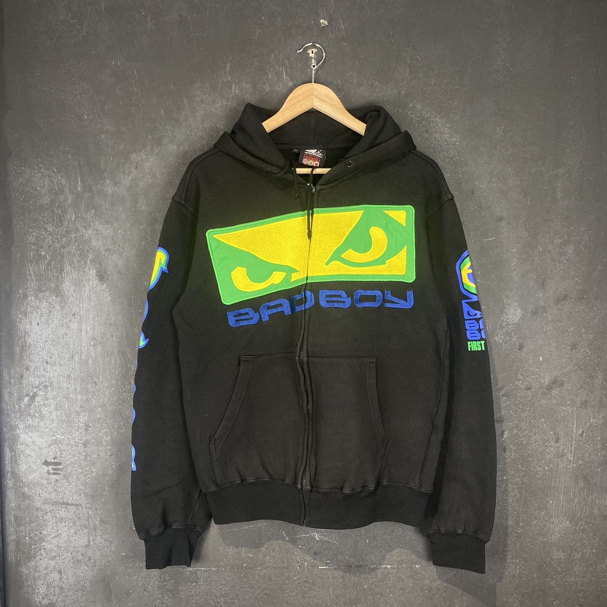JNCO × Rap Tees Very Rare y2k Bad Boy Hip Hop Shogun Zipped Up Size US S / EU 44-46 / 1 - 1 Thumbnail
