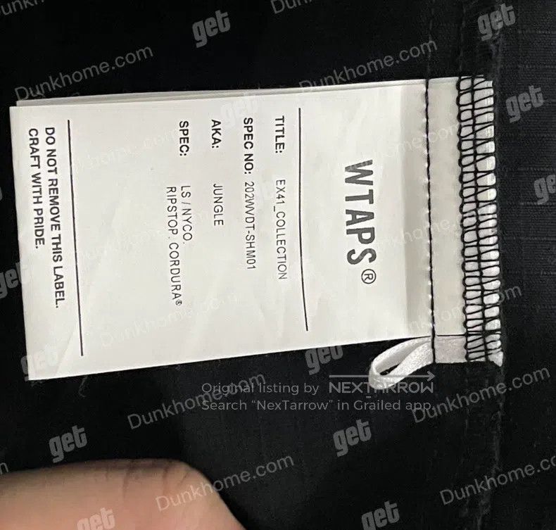 Wtaps Wtaps Four-Pocket Shirt Size US XL / EU 56 / 4 - 5 Thumbnail