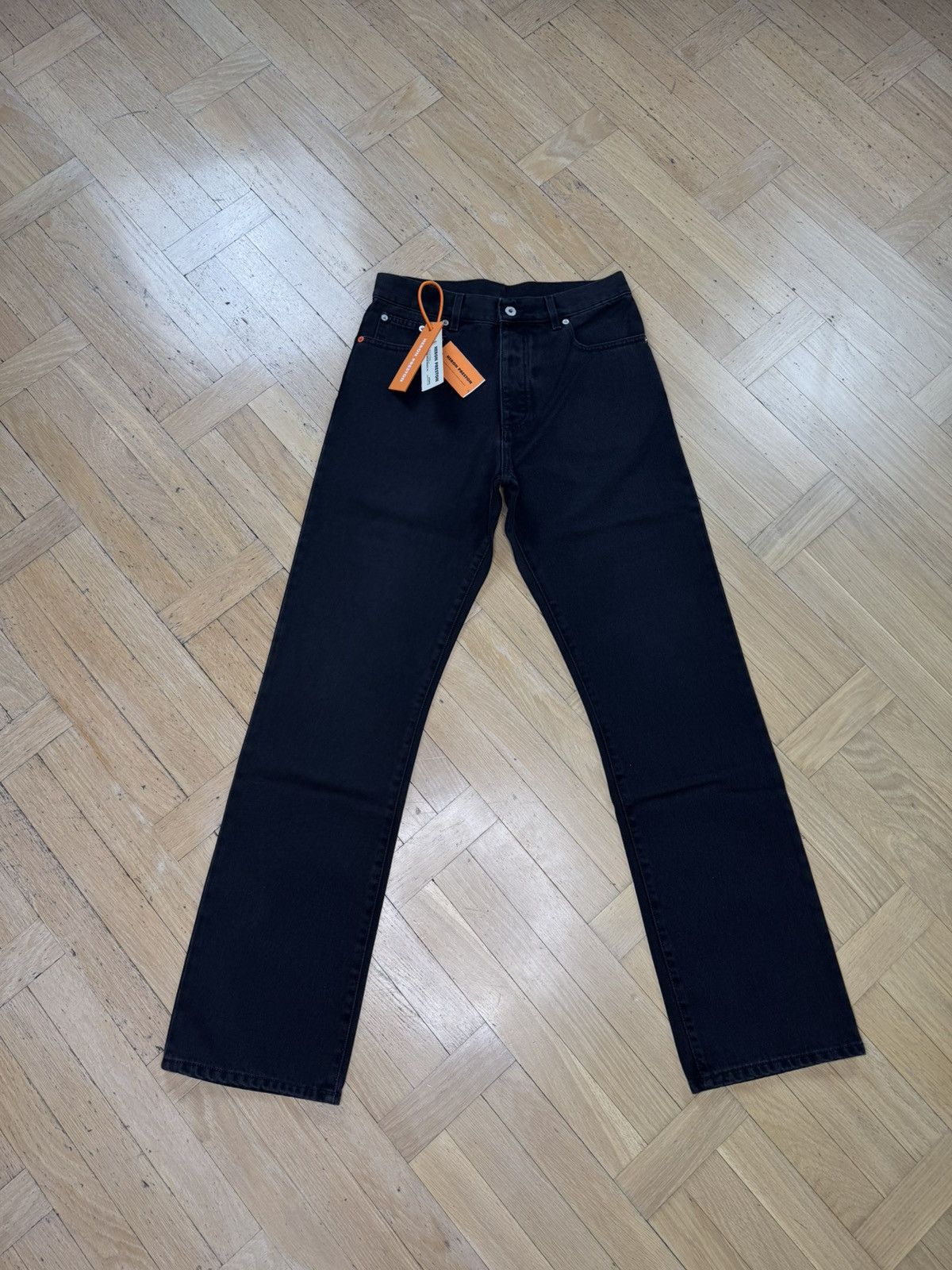 Heron Preston HERON PRESTON VINTAGE WASH JEANS Size US 29 - 1 Thumbnail