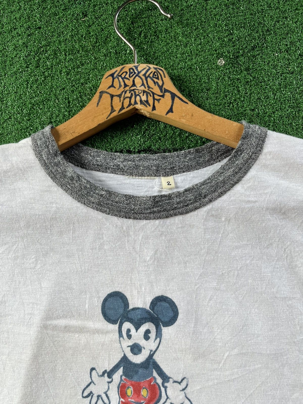 45rpm × Japanese Brand × Mickey Mouse 🔥45 RPM x Mickey Mouse Ringer Tees Japan 🇯🇵 Size US M / EU 48-50 / 2 - 3 Thumbnail