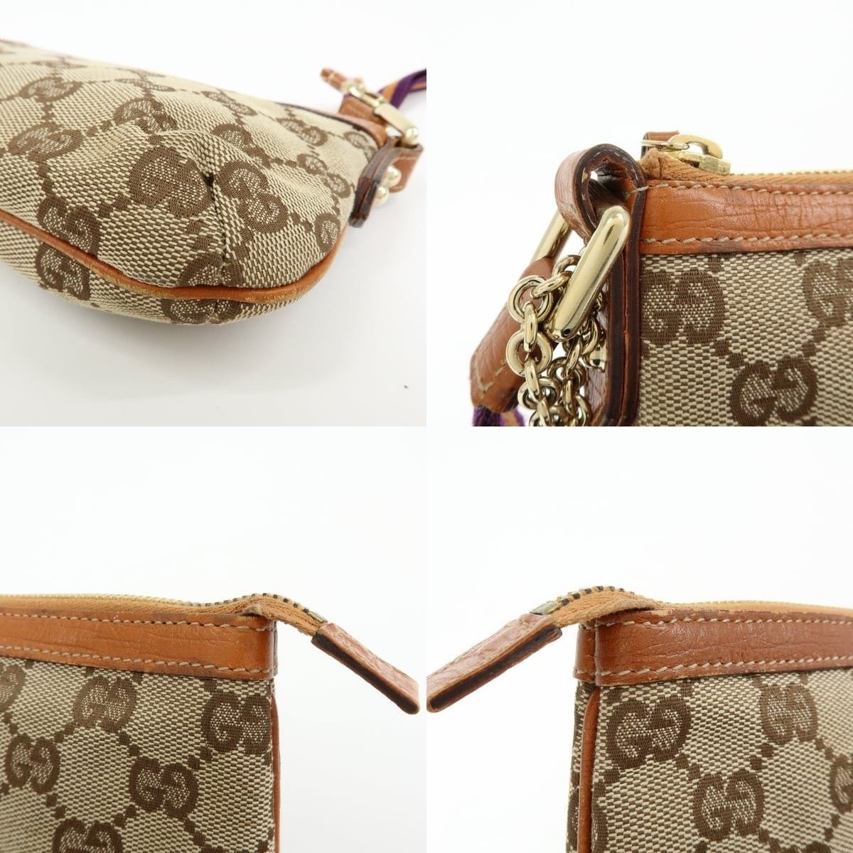 Gucci Gucci GG Canvas Pochette Beige Size ONE SIZE - 5 Thumbnail