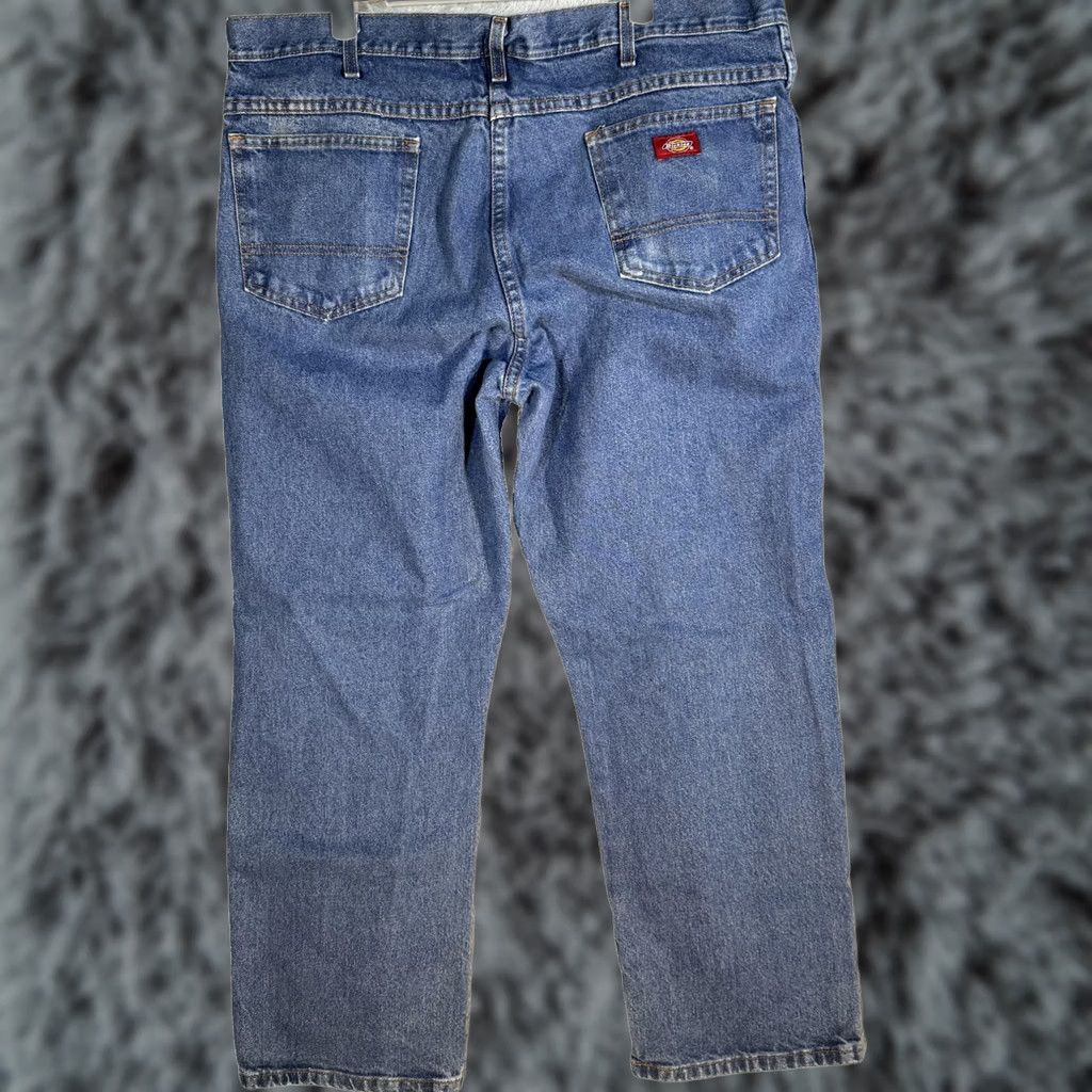 Dickies Vintage Dickies Jeans Mens 38x30 Blue Denim Relaxed Fit Straight Leg 90s Size US 32 / EU 48 - 1 Thumbnail