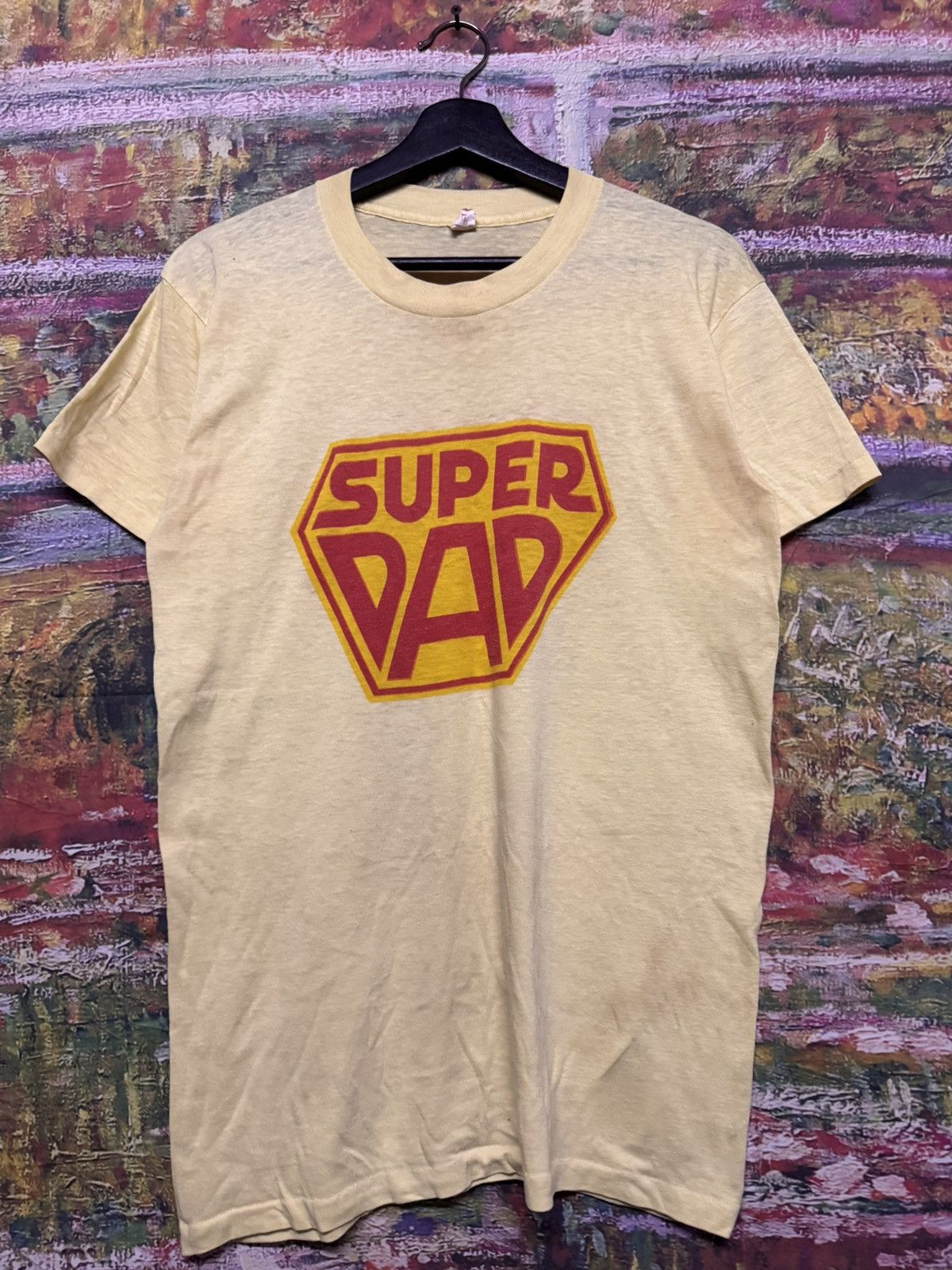 Vintage Vintage 80’s Super Dad shirt Size US M / EU 48-50 / 2 - 3 Thumbnail