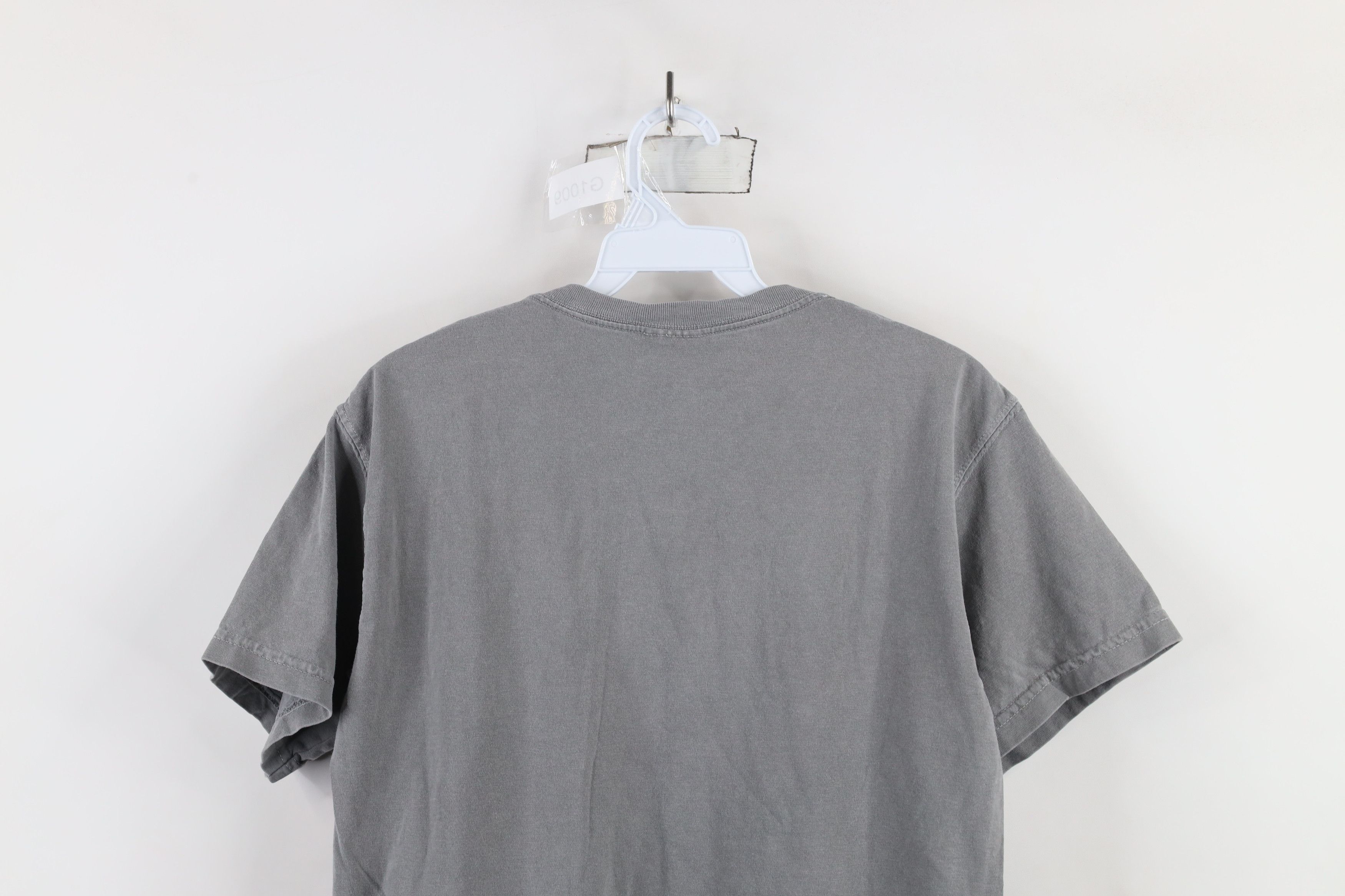 Vintage Vintage 90s Y2K Streetwear Heavy Garment Dye T-Shirt Gray Size US S / EU 44-46 / 1 - 9 Thumbnail