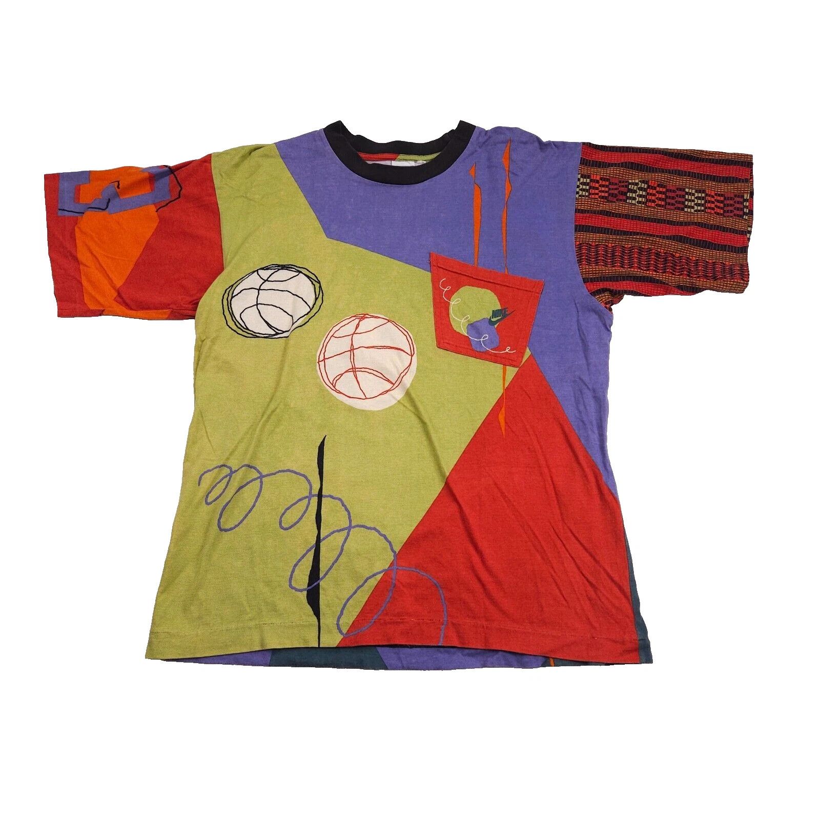 Nike Vintage 90s Nike Scottie Pippen Hoop Heroes AOP Shirt Size L Size US M / EU 48-50 / 2 - 3 Thumbnail