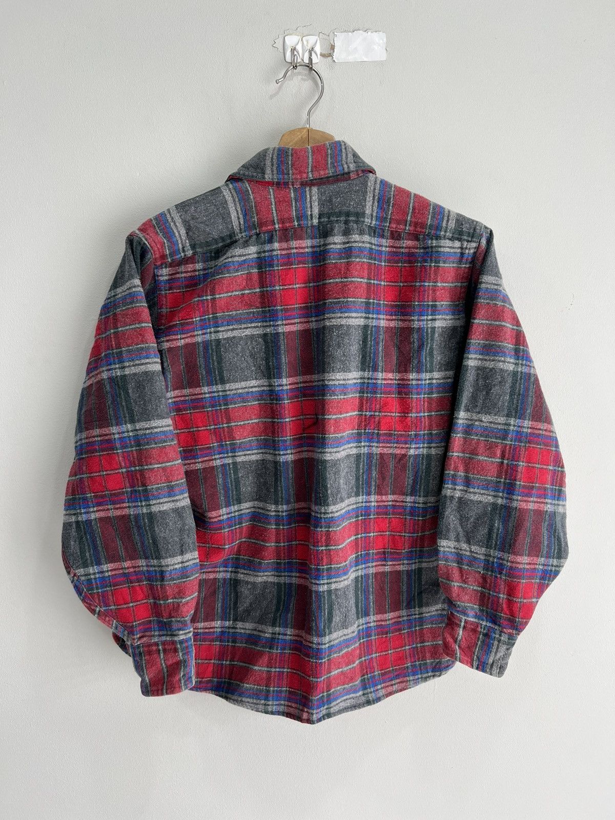 L.L. Bean Vintage Womens LL Bean Plaid Flannel Button Up Shirt Size S / US 4 / IT 40 - 2 Thumbnail