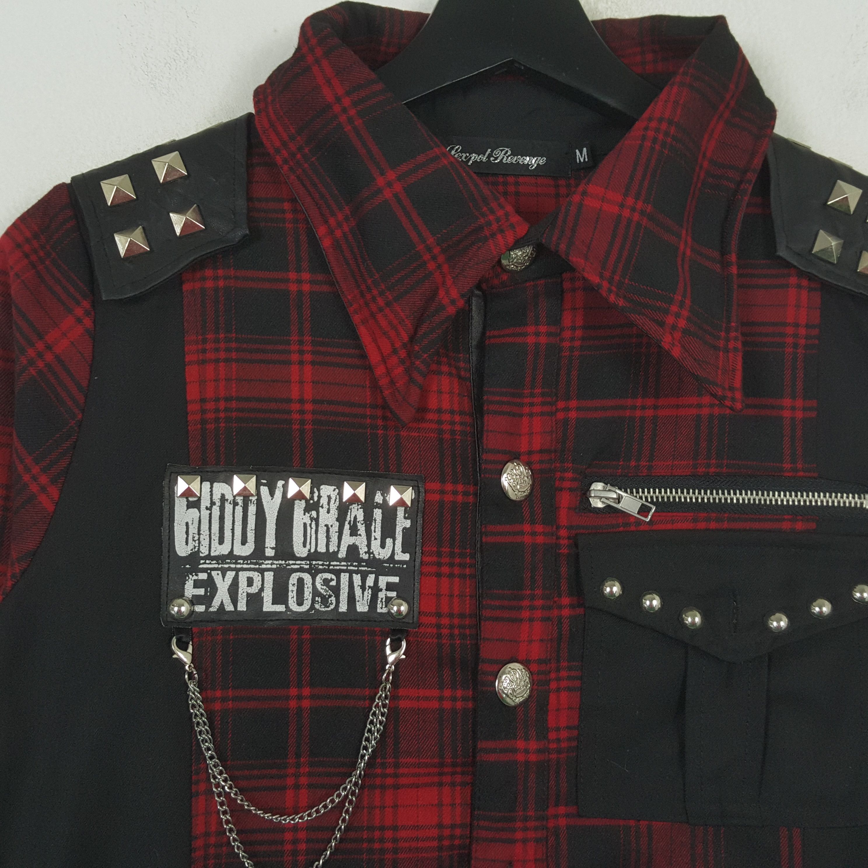 Japanese Brand × Vintage SEXPOT REVENGE Fashion Punk Style Jacket C287N26 Size XS / US 0-2 / IT 36-38 - 2 Thumbnail