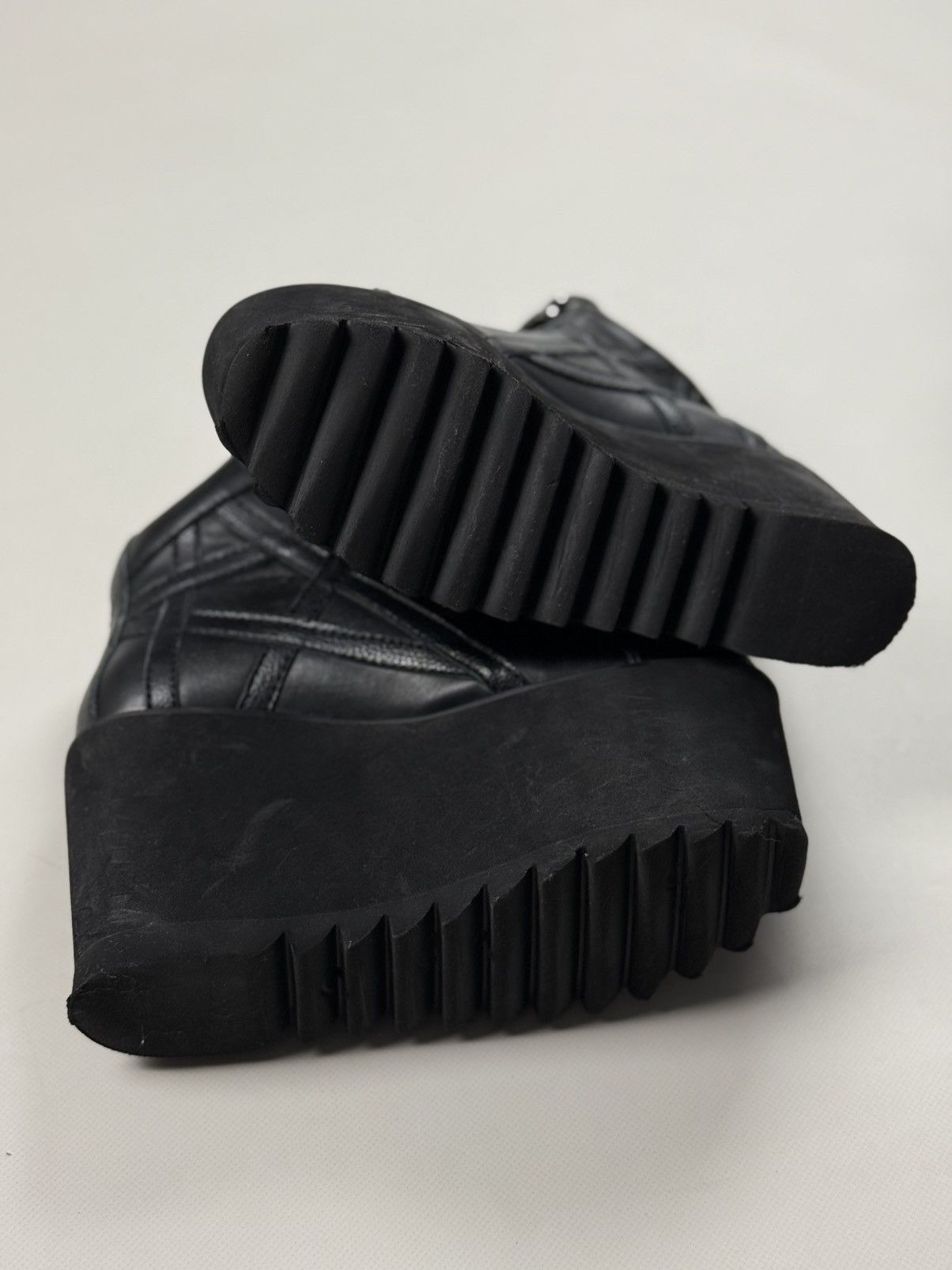 Killstar Killstar Ladies Gothic Platform PVC Sneakers Shoes Boots Size US 5 / IT 35 - 21 Thumbnail