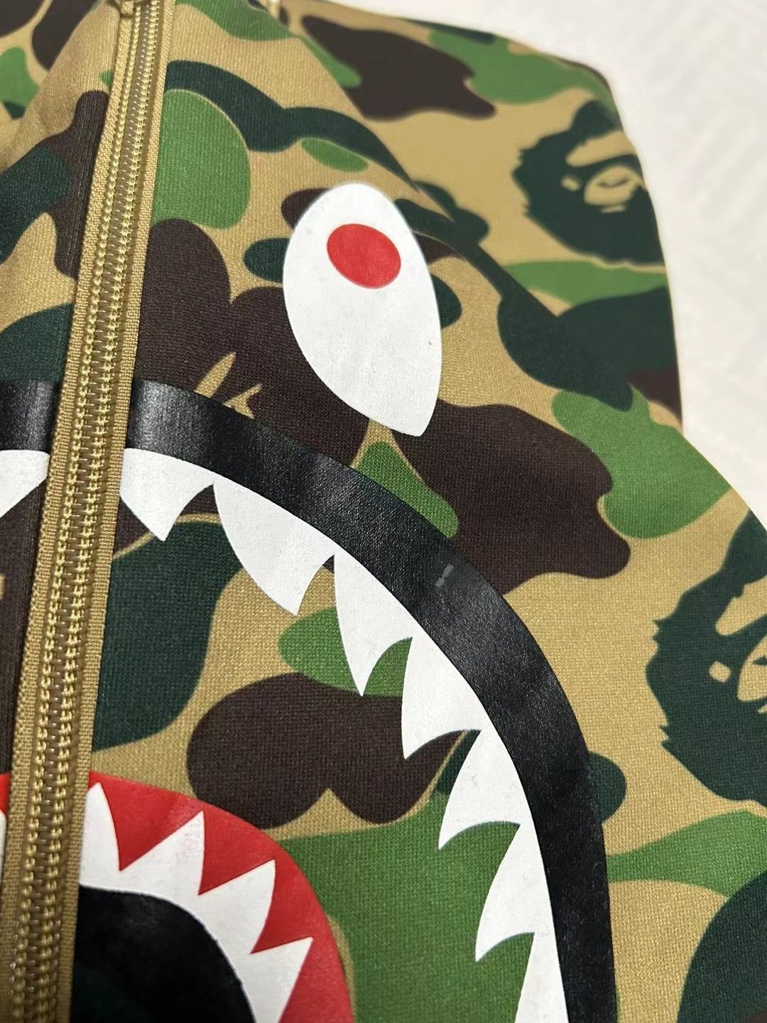 Adidas × Bape BAPE x ADIDAS SB SHARK FULL ZIP HOODIE Size US M / EU 48-50 / 2 - 3 Thumbnail