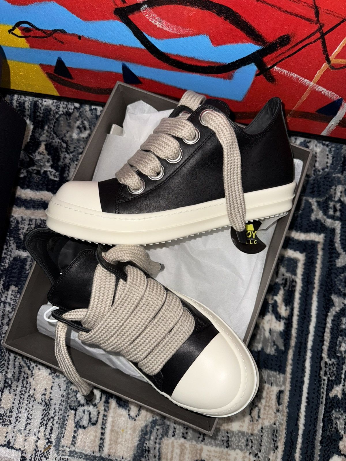 Rick Owens Rick Owen’s jumbo lace sneakers Size US 7 / IT 37 - 6 Thumbnail