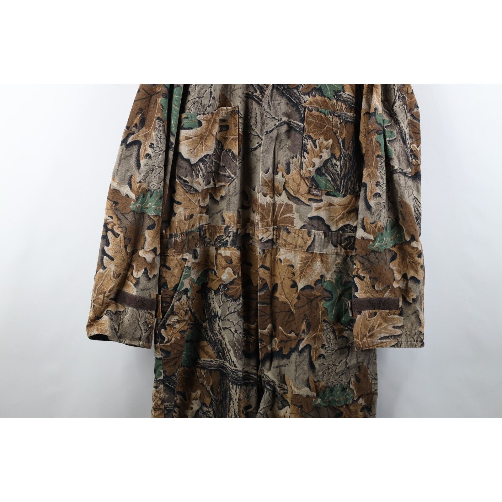 Vintage × Walls Vintage 90s Walls Faded Advantage Camouflage Coveralls Size US 38 / EU 54 - 3 Thumbnail