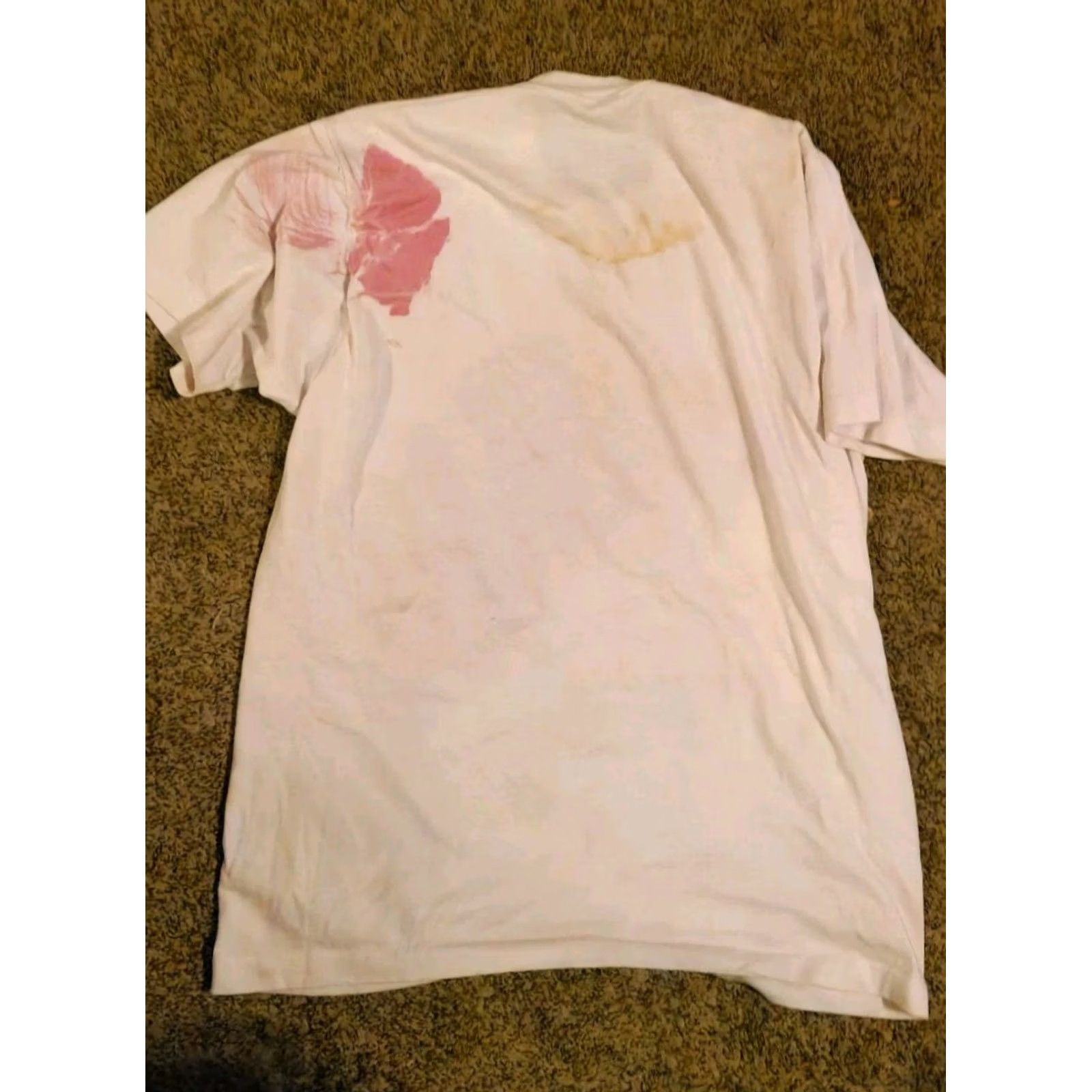 Hanes VINTAGE Buffalo Bills T-Shirt XL White Men Short Sleeve Crew Neck 1990s 90s Hanes AFC Champions Super Bowl Small Small? Size US XL / EU 56 / 4 - 3 Thumbnail