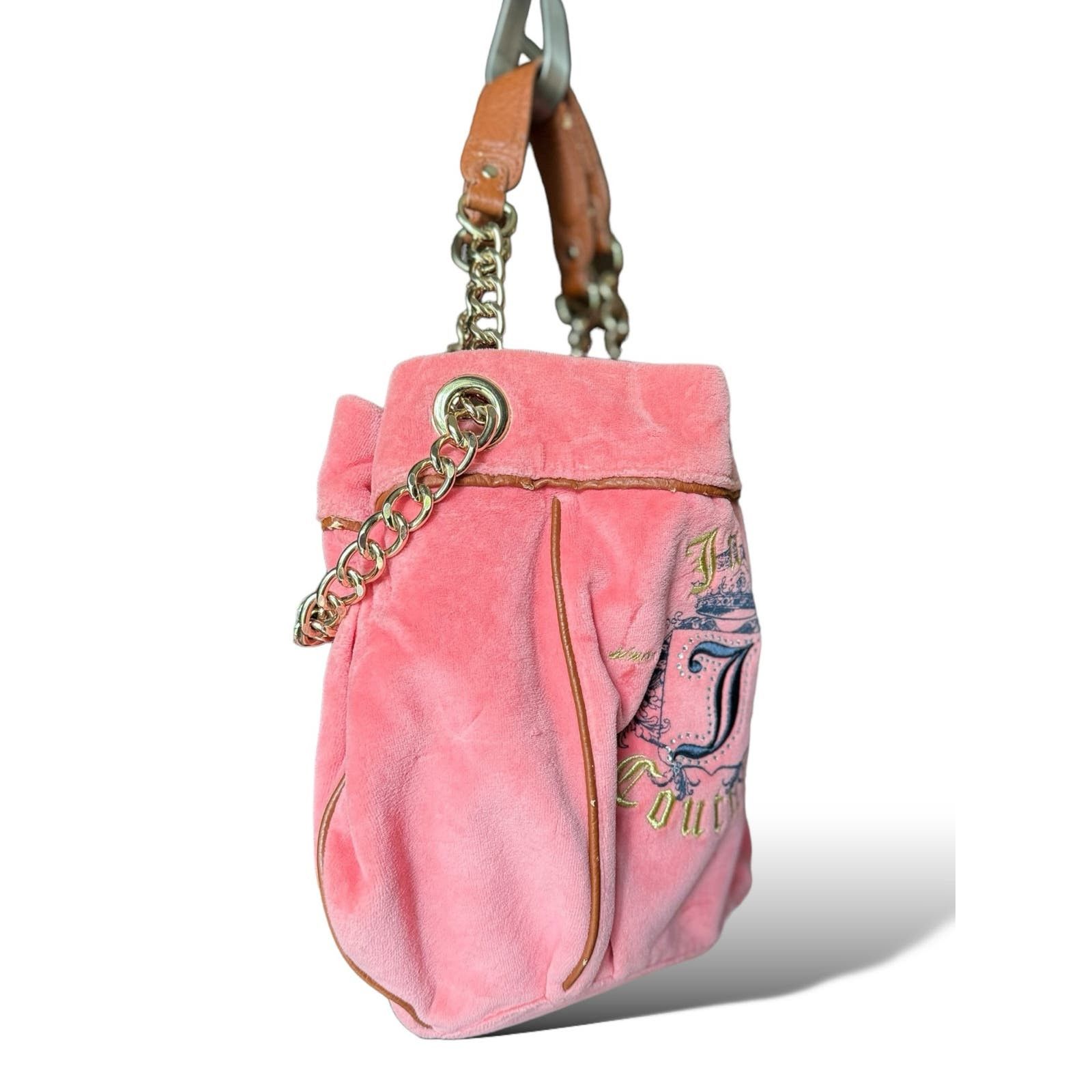 Juicy Couture RARE JuicyCouture Pink Velvet Handbag Y2K Velour Daydreamer Grailed