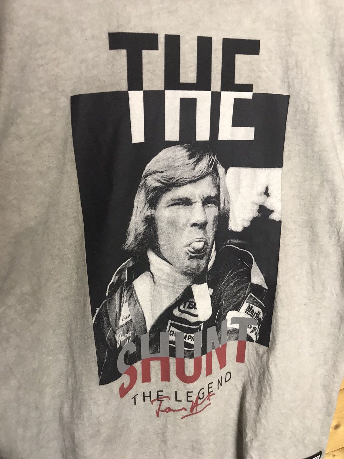 Vintage James Hunt t-shirt Size US L / EU 52-54 / 3 - 3 Thumbnail