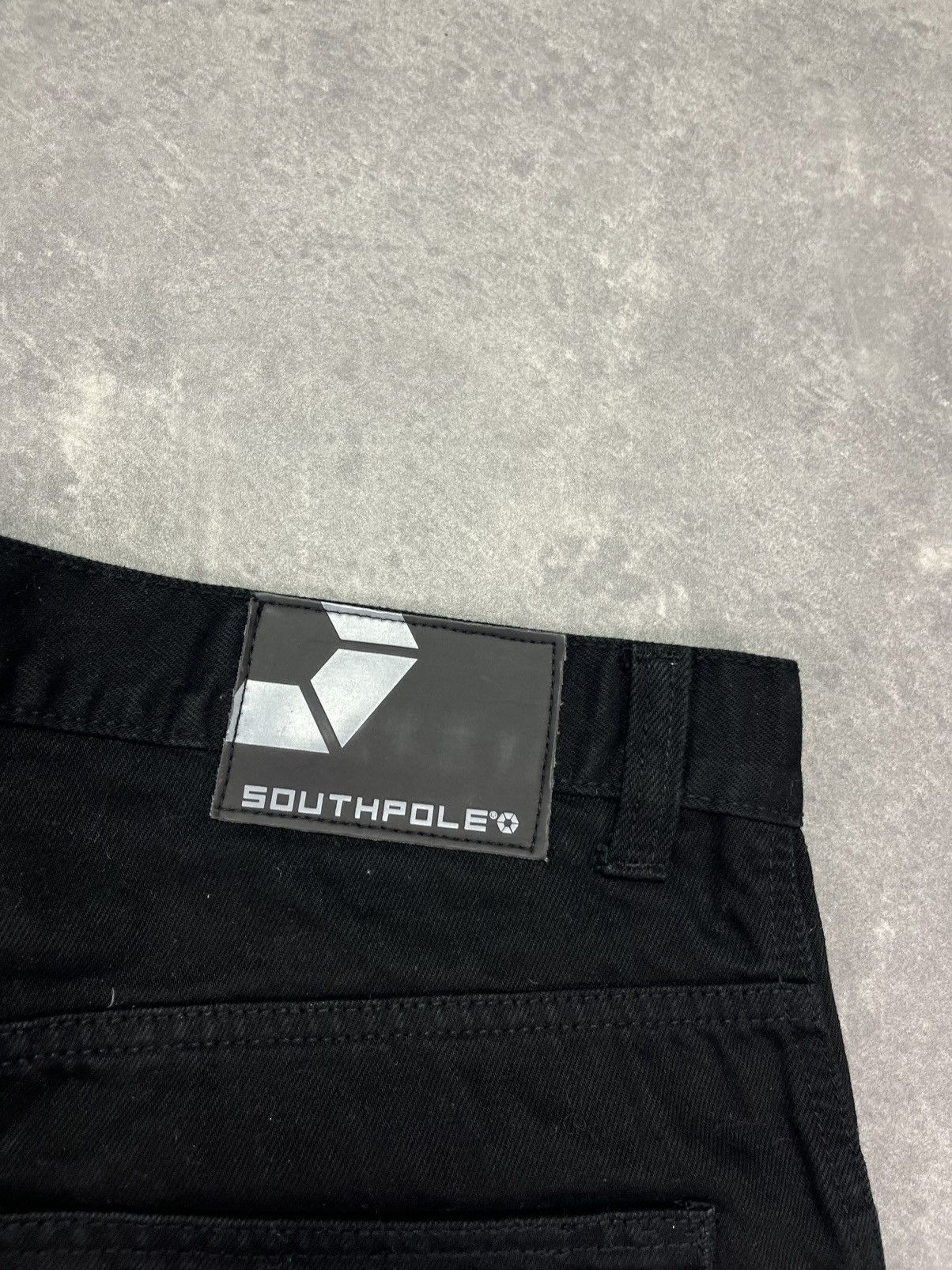 Southpole Vintage Washed Southpole Baggy Embroidered Jeans 34 Size US 34 / EU 50 - 9 Thumbnail