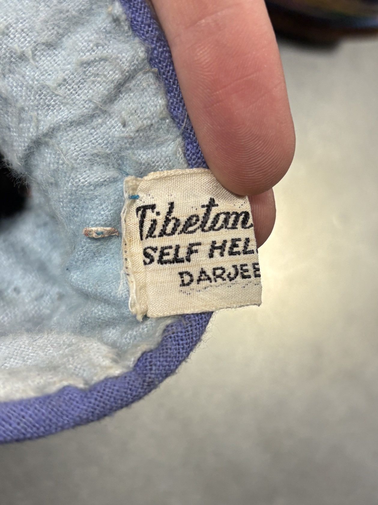 Vintage True Vintage Tibetan Boots Traditional Felt Lham 1970s Wool Size US 8.5 / IT 38.5 - 5 Thumbnail