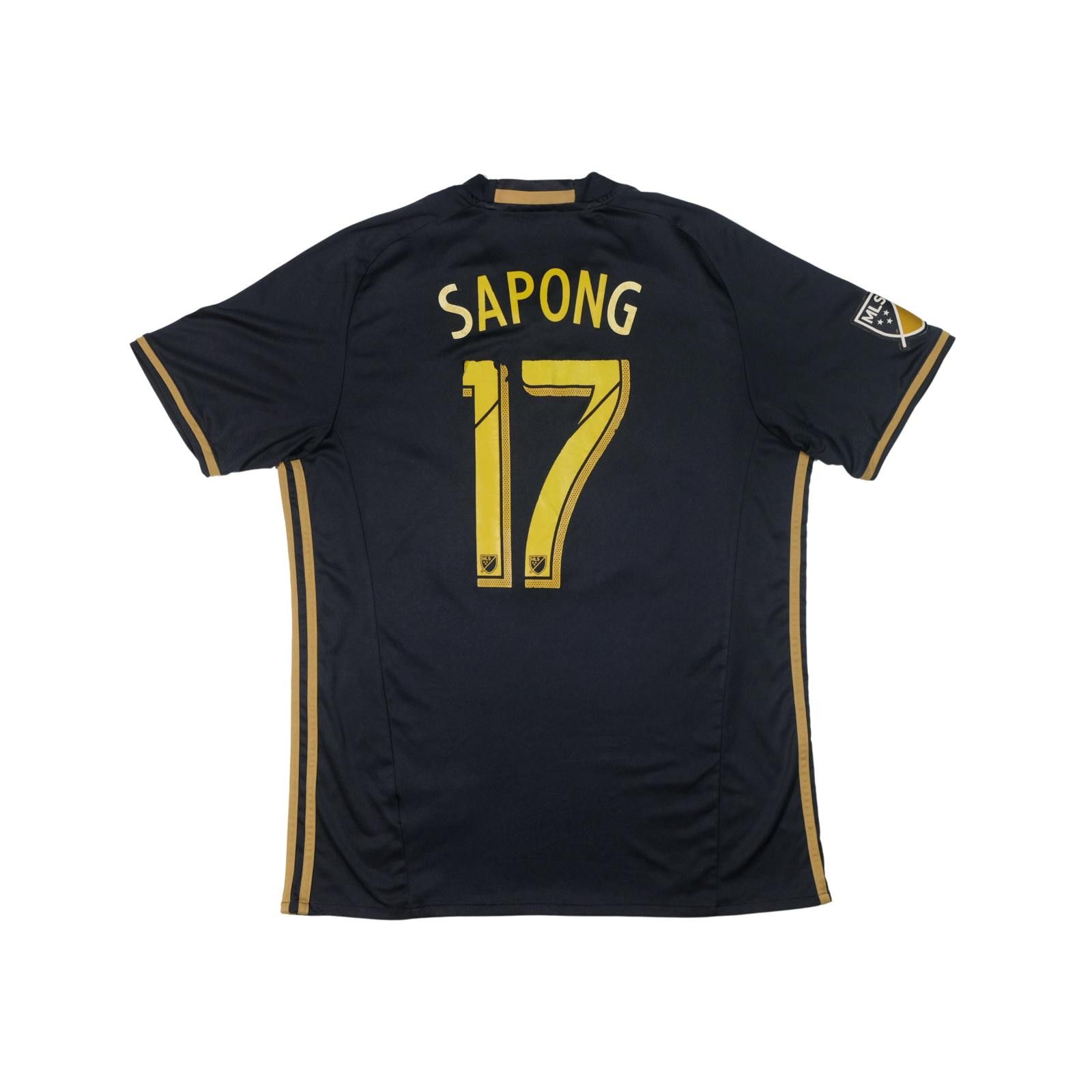 Adidas 2014 Philadelphia Union Home Shirt Sapong (L) Size US L / EU 52-54 / 3 - 2 Thumbnail