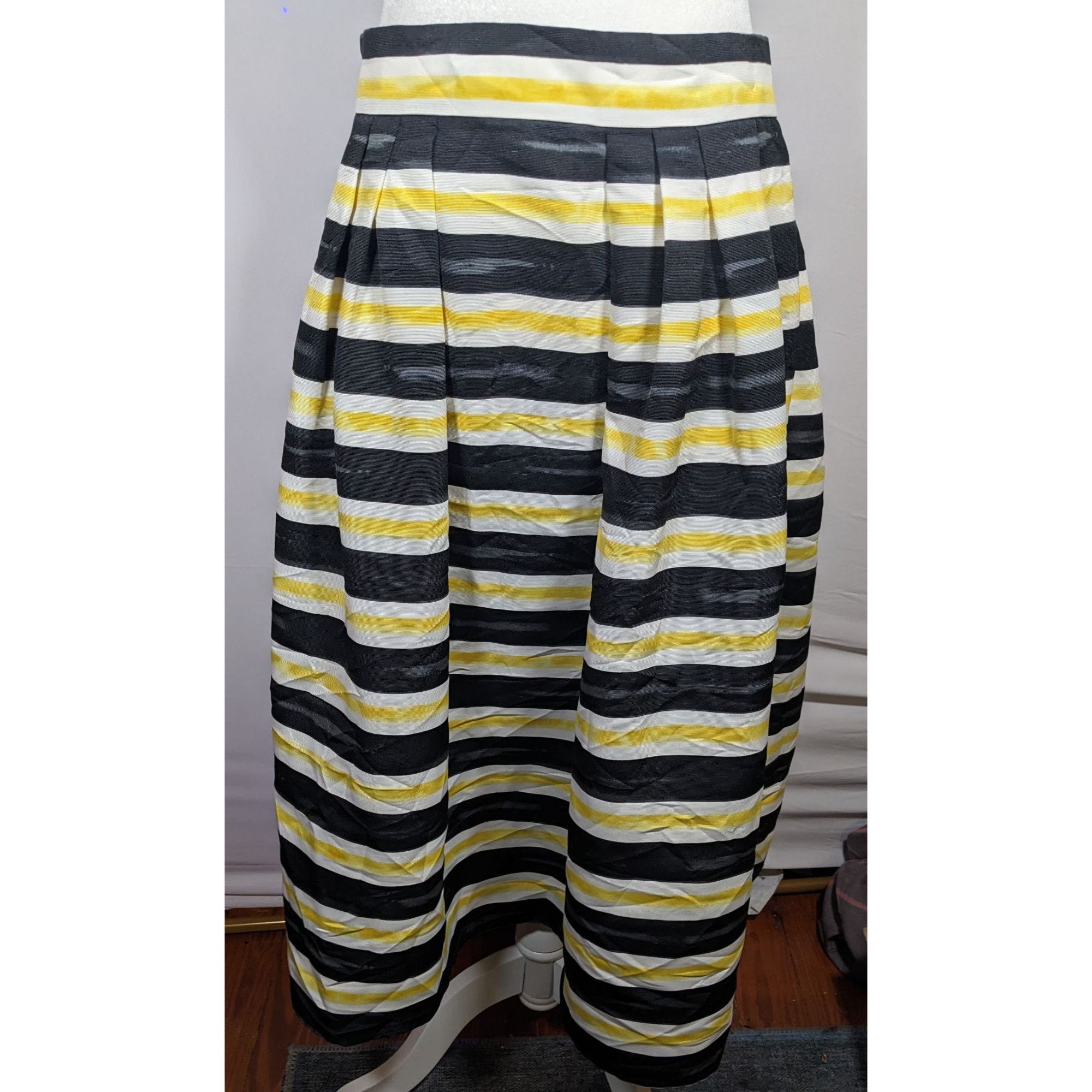 Other Eva Mendes For New York & Company Black And Yellow Striped S Size 34" / US 12 / IT 48 - 5 Thumbnail