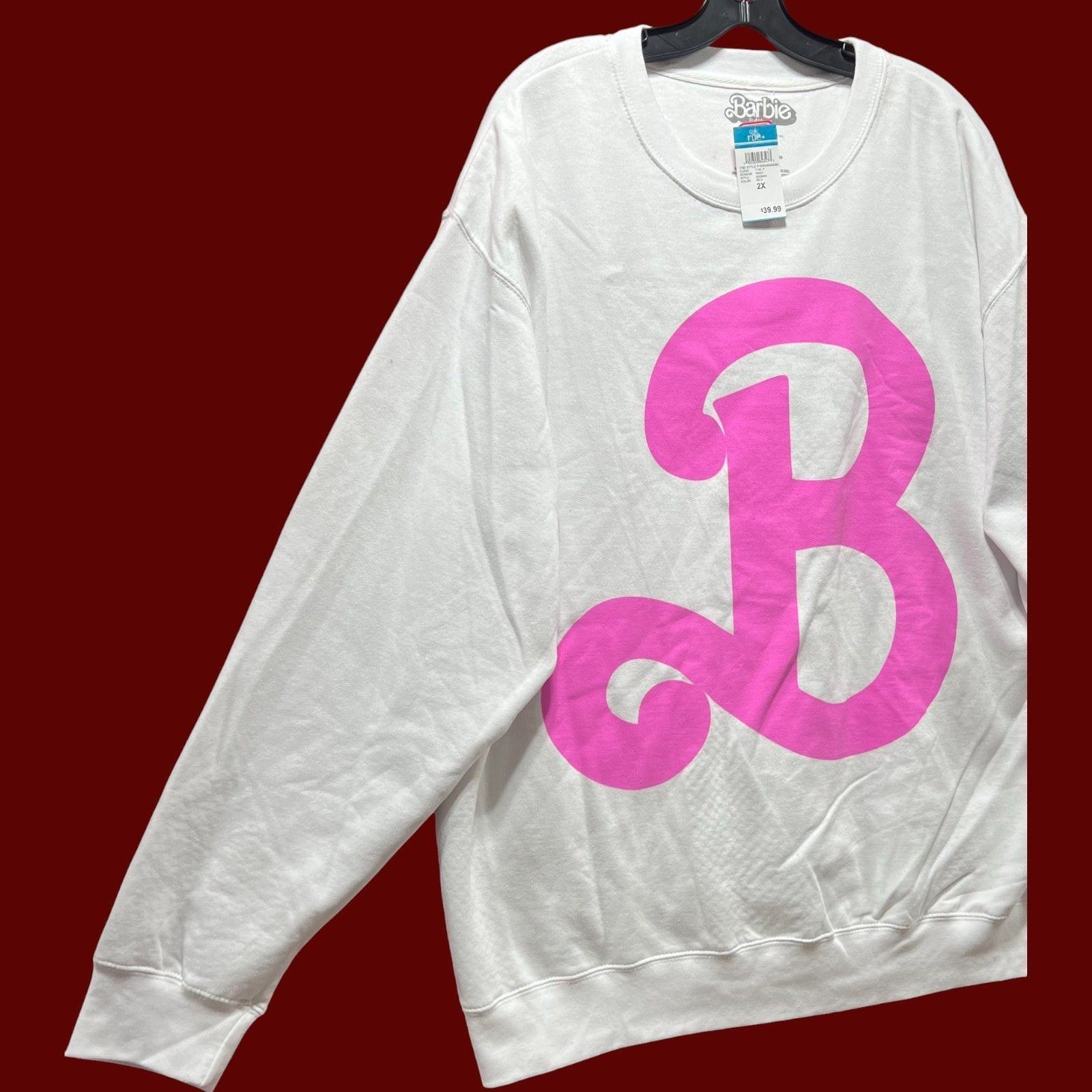 Other Mattel - Barbie The Movie - Women's Long Sleeve Sweater - Wh Size XXL / US 16-18 / IT 52-54 - 11 Thumbnail