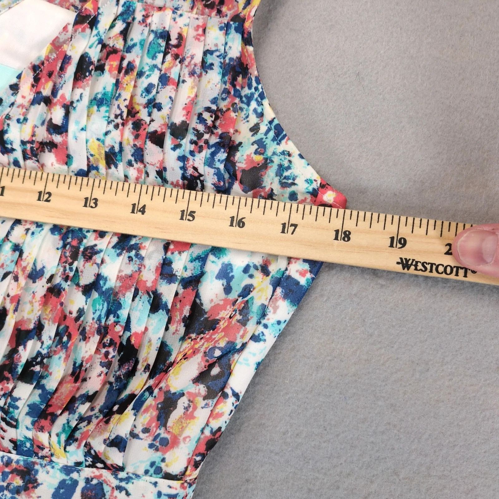 Anthropologie Plenty by Tracy Reese Morgan Pleated High-Low Dress Sz 6 Size M / US 6-8 / IT 42-44 - 6 Thumbnail