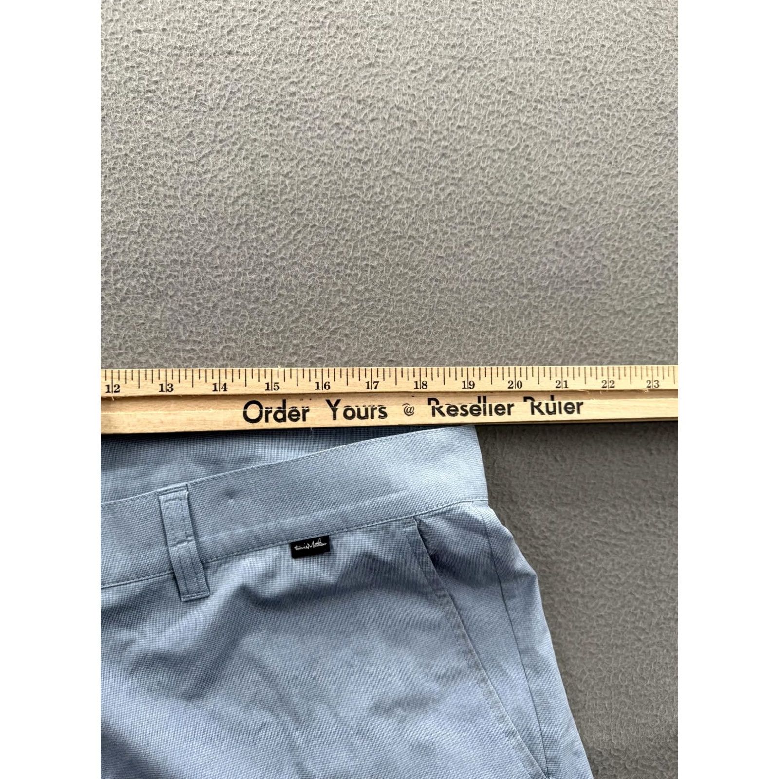 TravisMathew Travis Mathew Shorts Mens 38 Blue Chino Stretch 10 Inseam Golf Casual Summer Mens Size US 38 / EU 54 - 4 Thumbnail