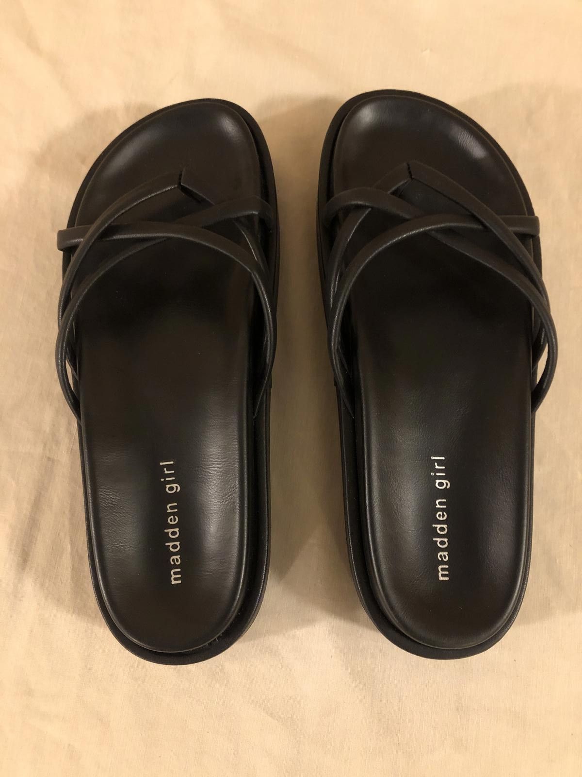 Designer Madden Girl Fowler Slide Sandals - Stylish & Comfortable Size US 9.5 / IT 39.5 - 1 Thumbnail
