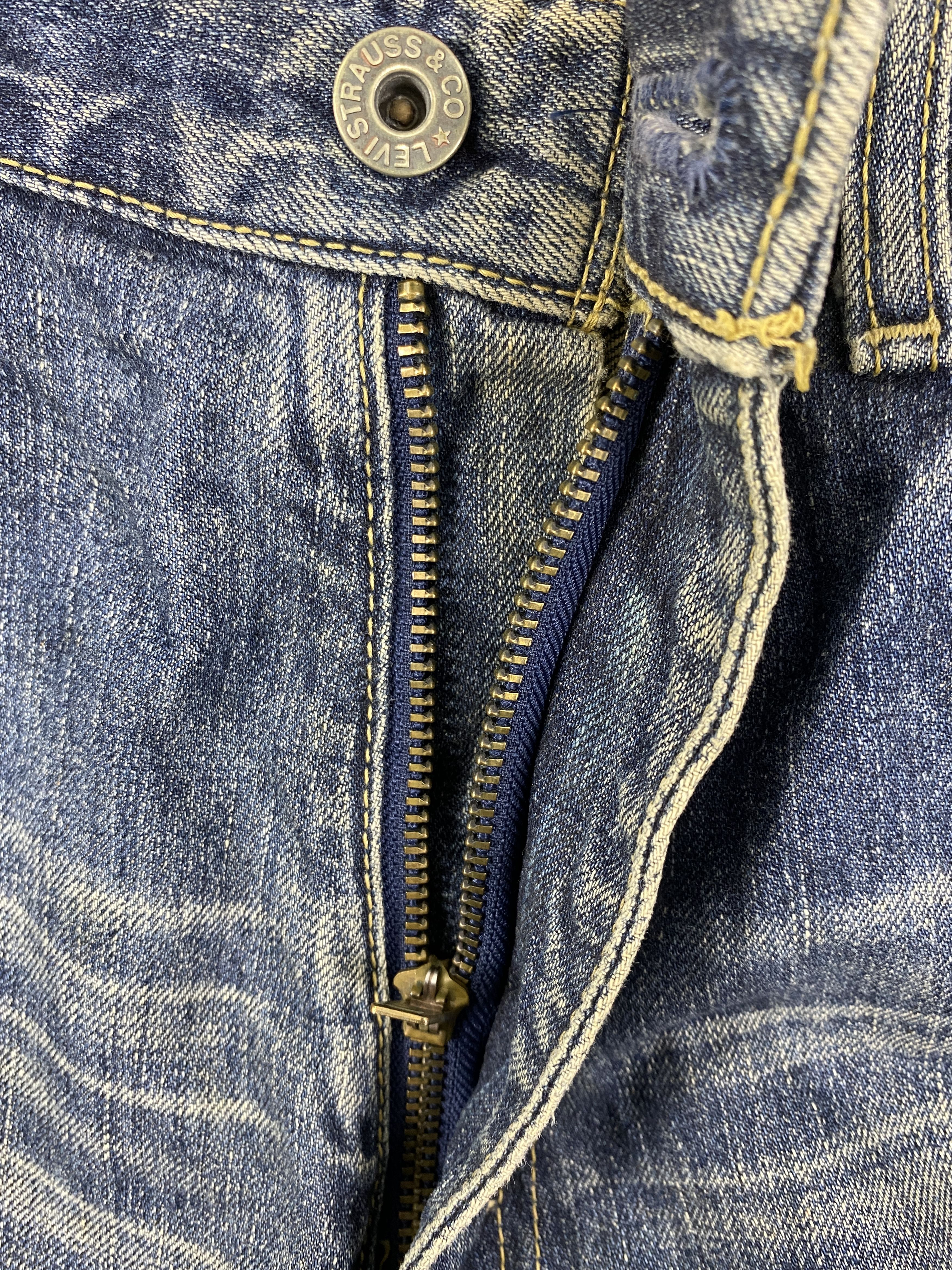 Levi's Faded Blue Vintage Levi's 503 32x35 Denim -JN2039 Size US 32 / EU 48 - 6 Thumbnail