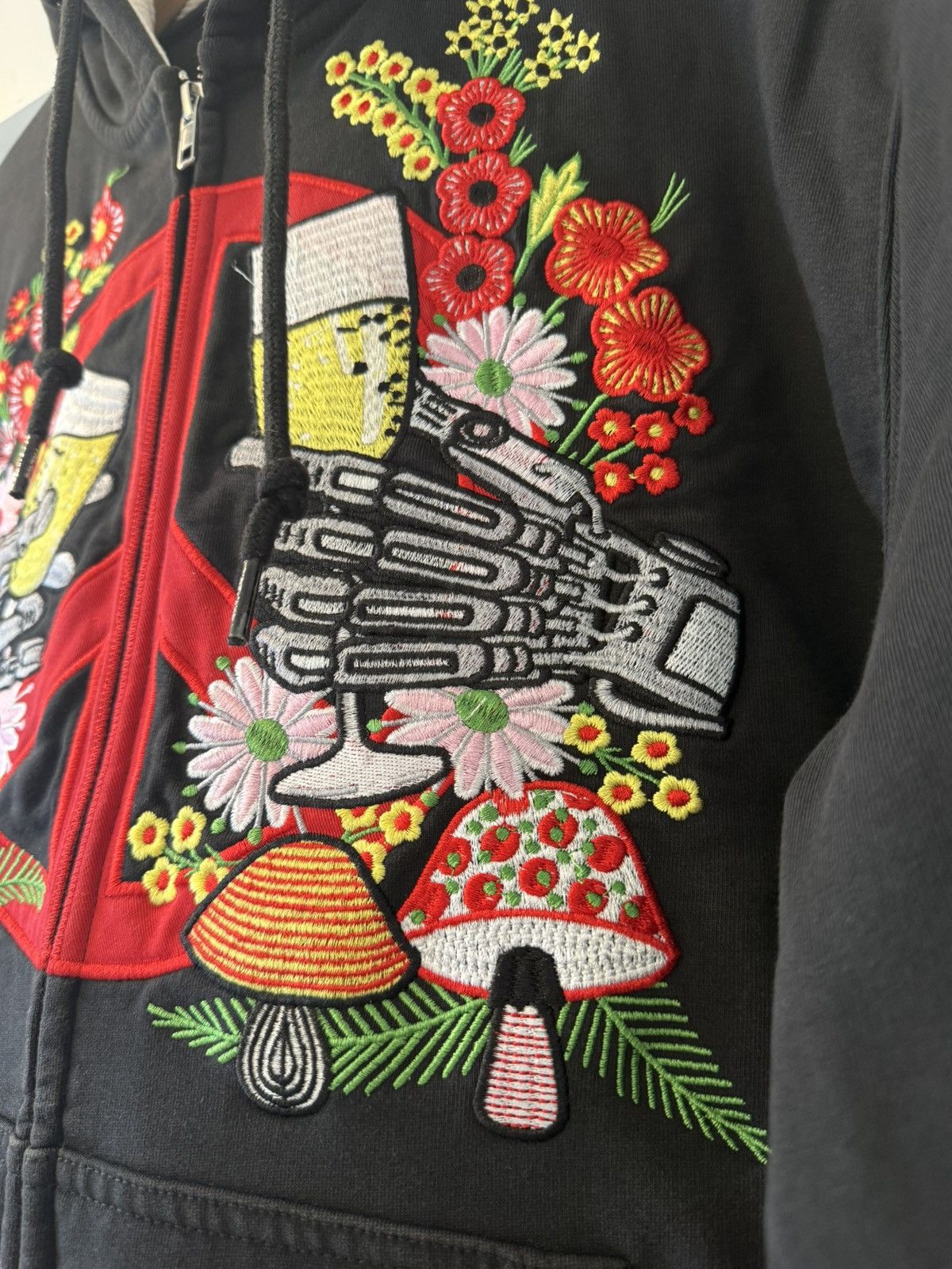 Palace Hippy Salute Zip Hood Size US M / EU 48-50 / 2 - 6 Thumbnail