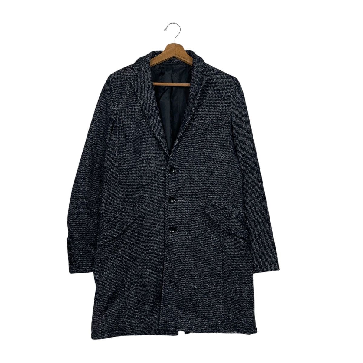 semanticdesign Semantic Design Textured Long Jacket Size US M / EU 48-50 / 2 - 1 Thumbnail