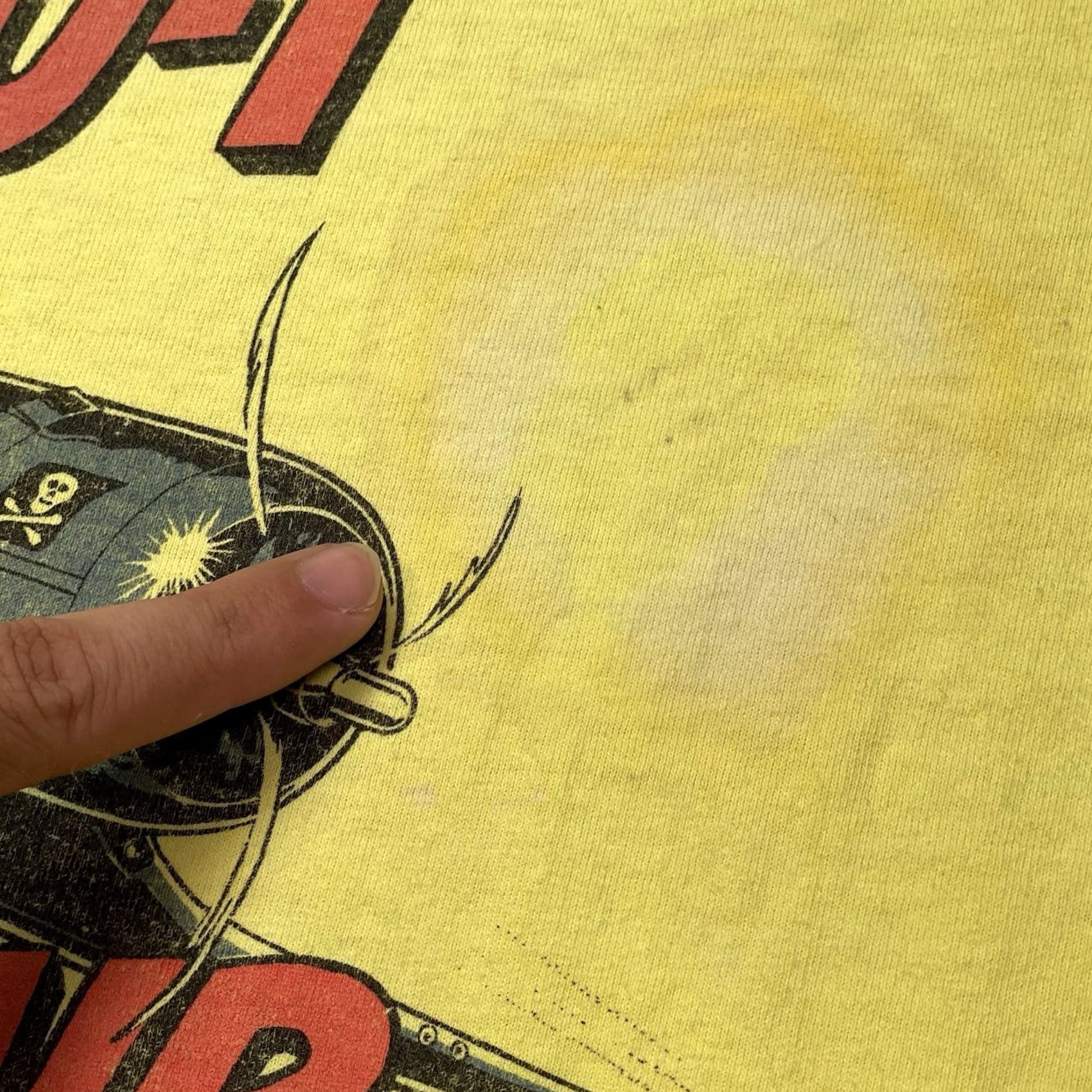 Vintage VINTAGE World War 2 Shirt Mens 2XL Goodyear 80s Military Plane Tee Yellow Size US XXL / EU 58 / 5 - 3 Thumbnail