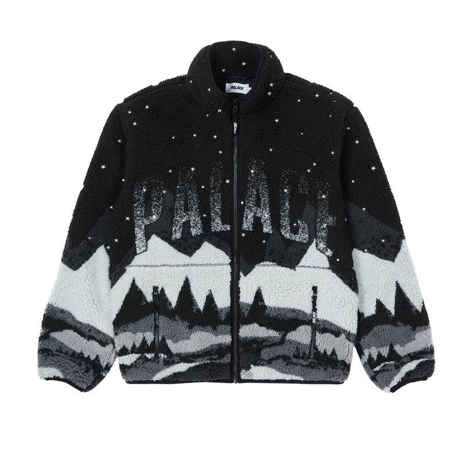 Image of Palace Peak Funnel Fleece in Black, Men's (Size Small)