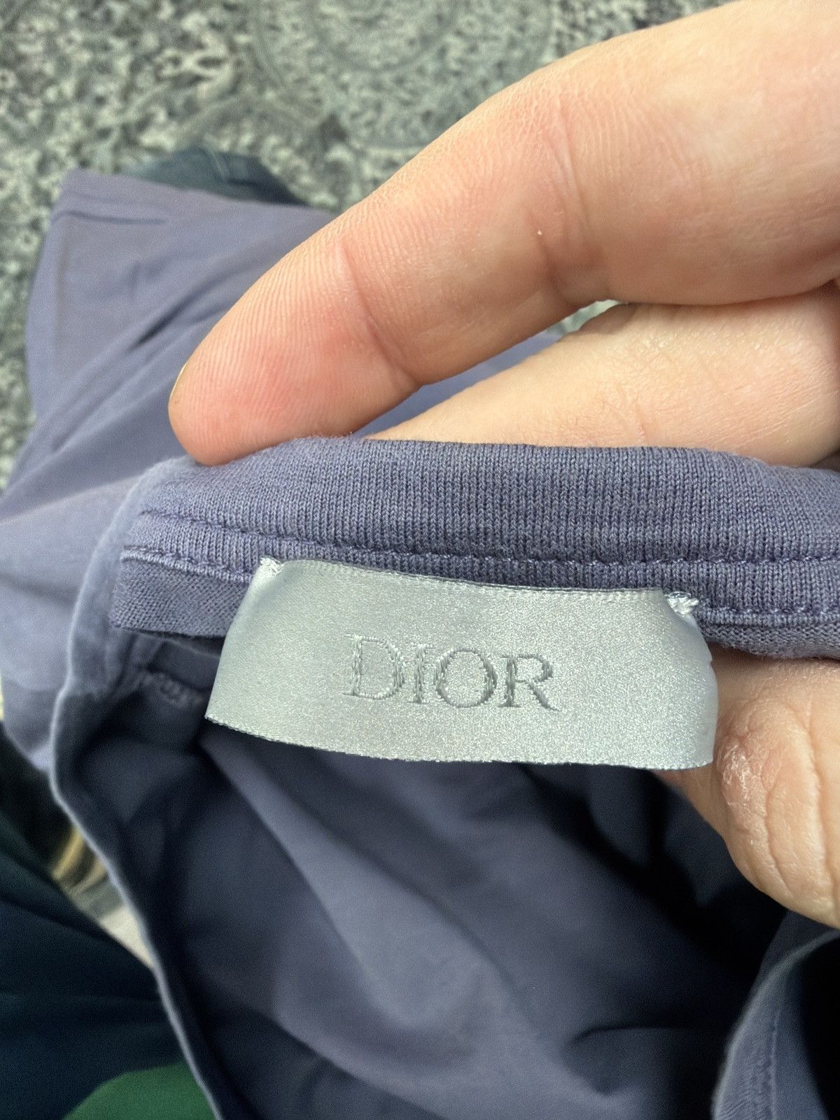Dior Dior mini logo purple Size US XL / EU 56 / 4 - 6 Thumbnail