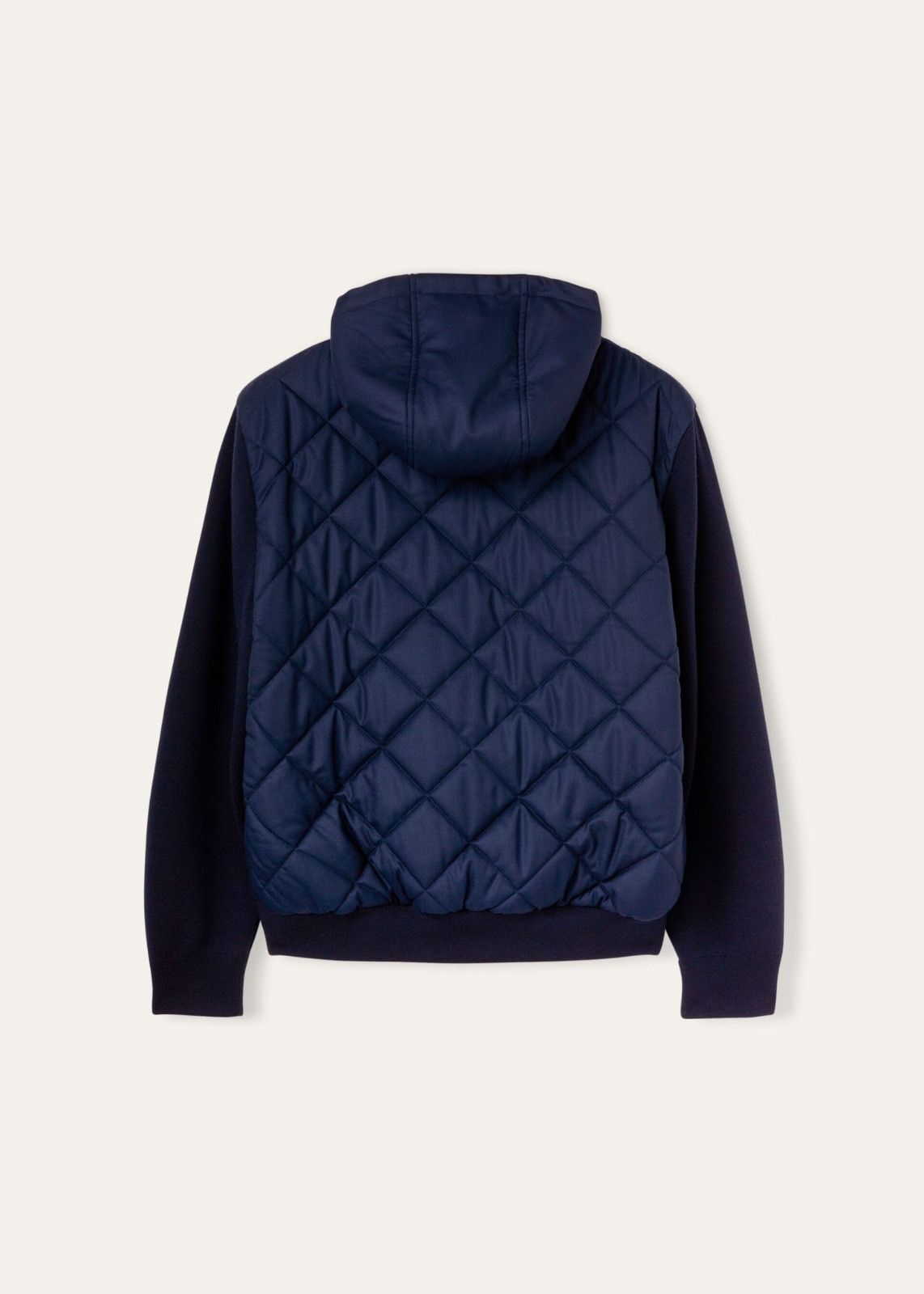 Loro Piana o1srvl11e0125 Ampay Hooded Bomber Jacket in Navy Blue Size US L / EU 52-54 / 3 - 2 Thumbnail