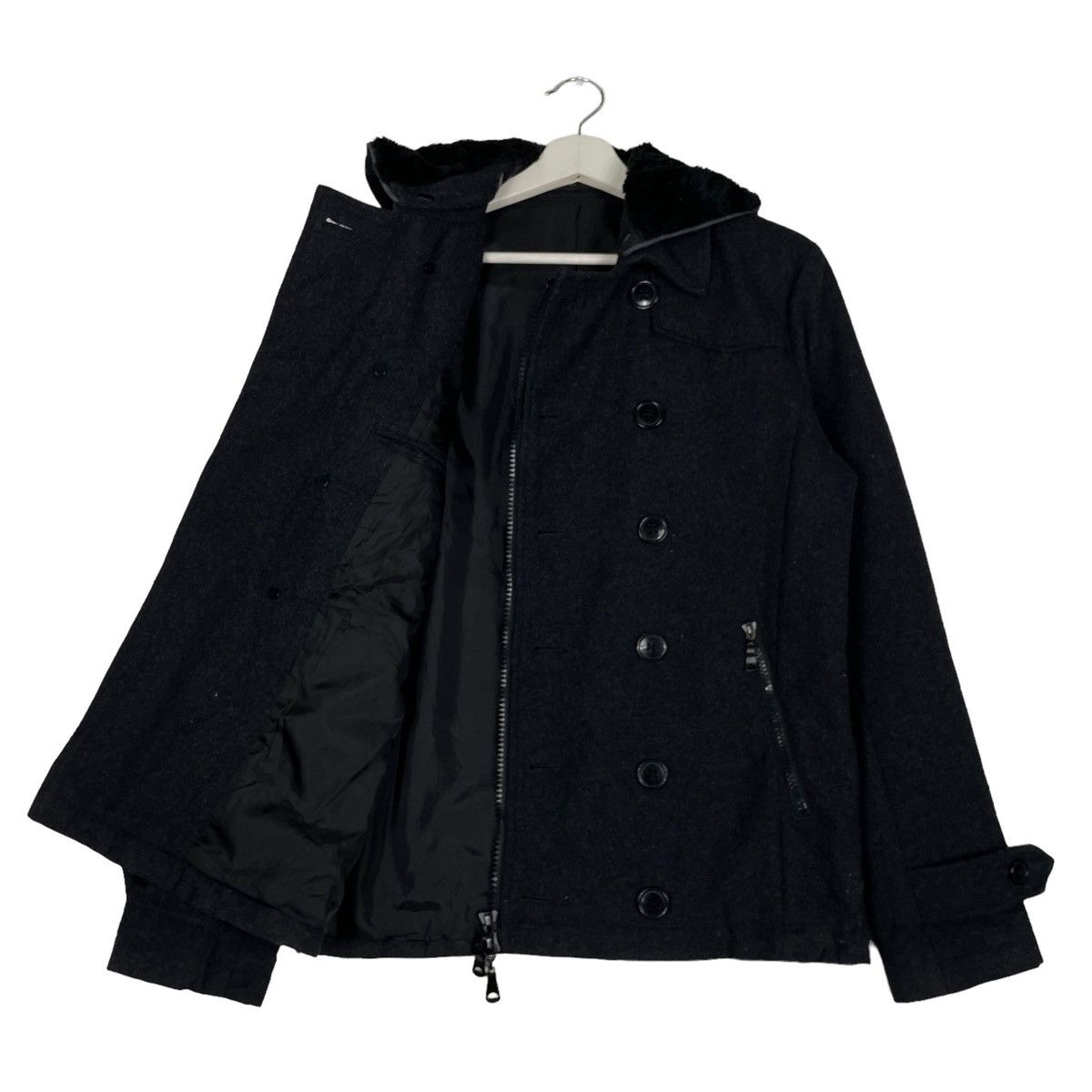 Hysteric Glamour × Japanese Brand × semanticdesign 💥SEMANTIC DESIGN JAPAN BONDAGE WOOL JACKET Size US M / EU 48-50 / 2 - 10 Thumbnail