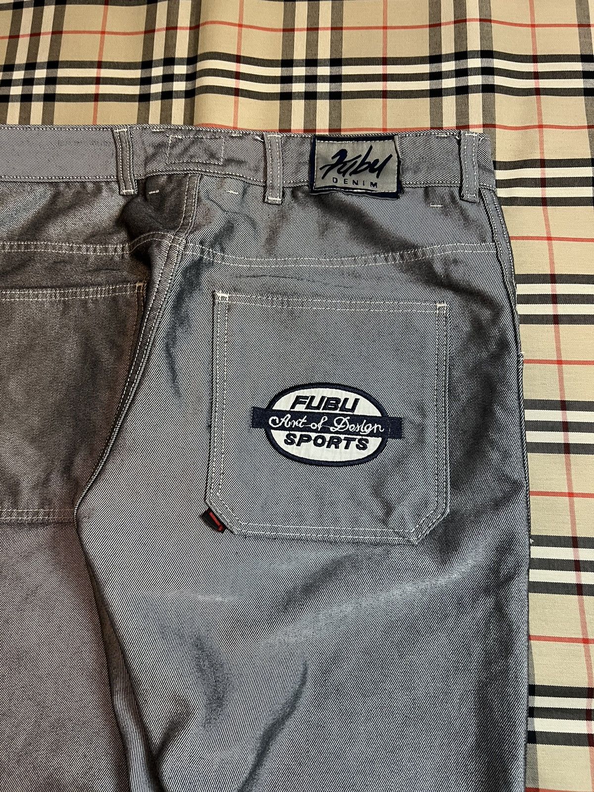 Fubu Fubu vintage black and gray Size US 31 - 6 Thumbnail