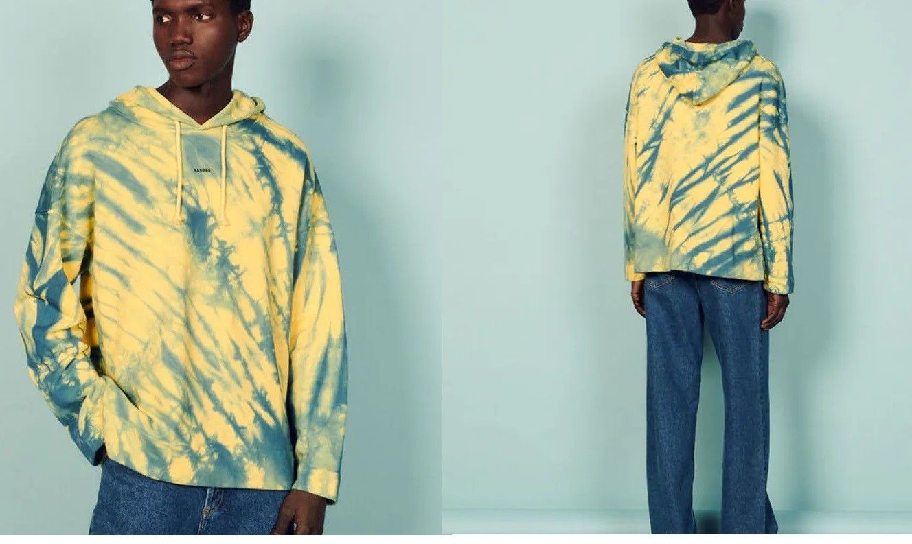 Sandro Hoodie Tie-Dye Size US XL / EU 56 / 4 - 2 Thumbnail