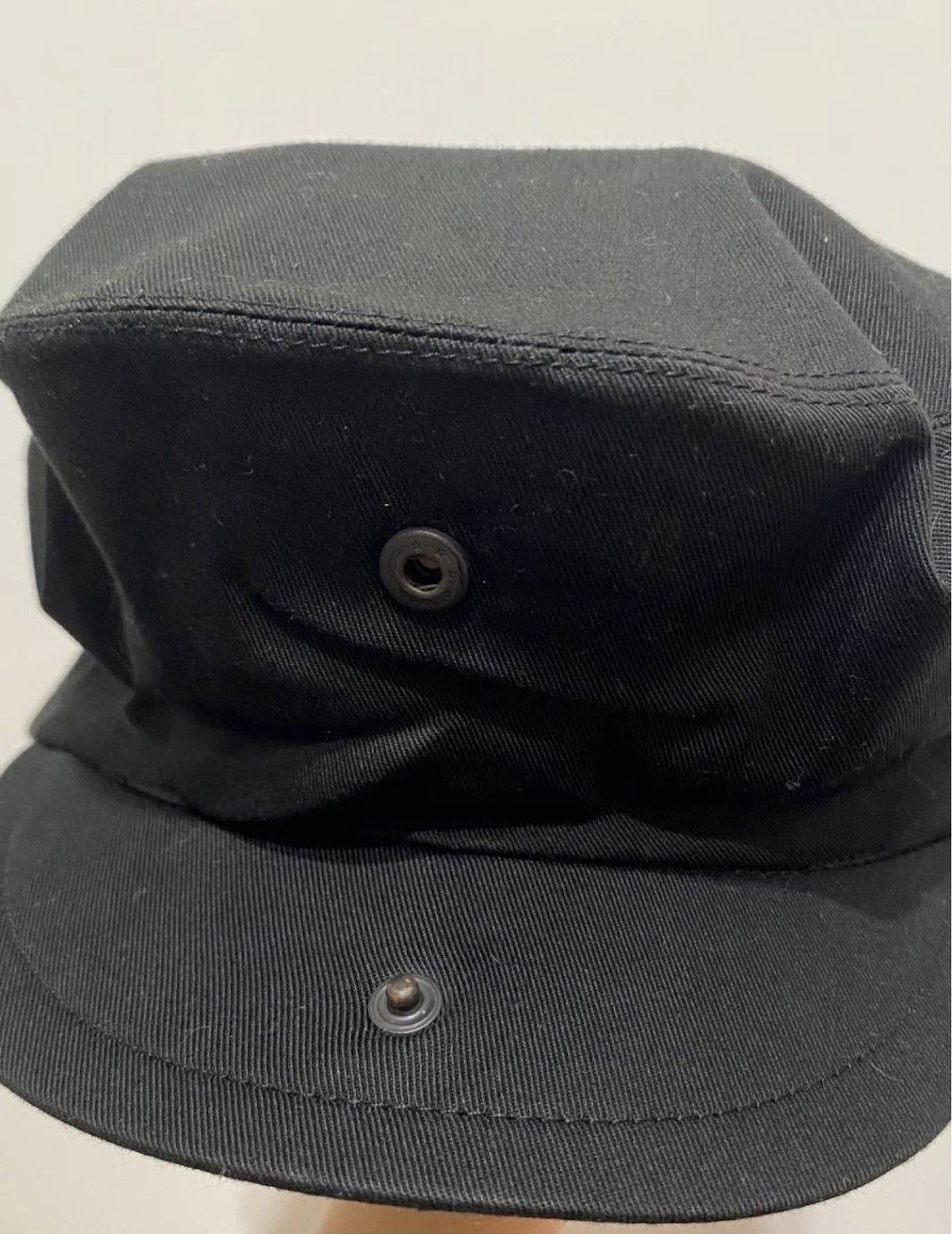 Dolce & Gabbana DOLCE & GABBANA SS 2003 Newsboy Cap Hat Leopard Lining Black Size ONE SIZE - 6 Thumbnail