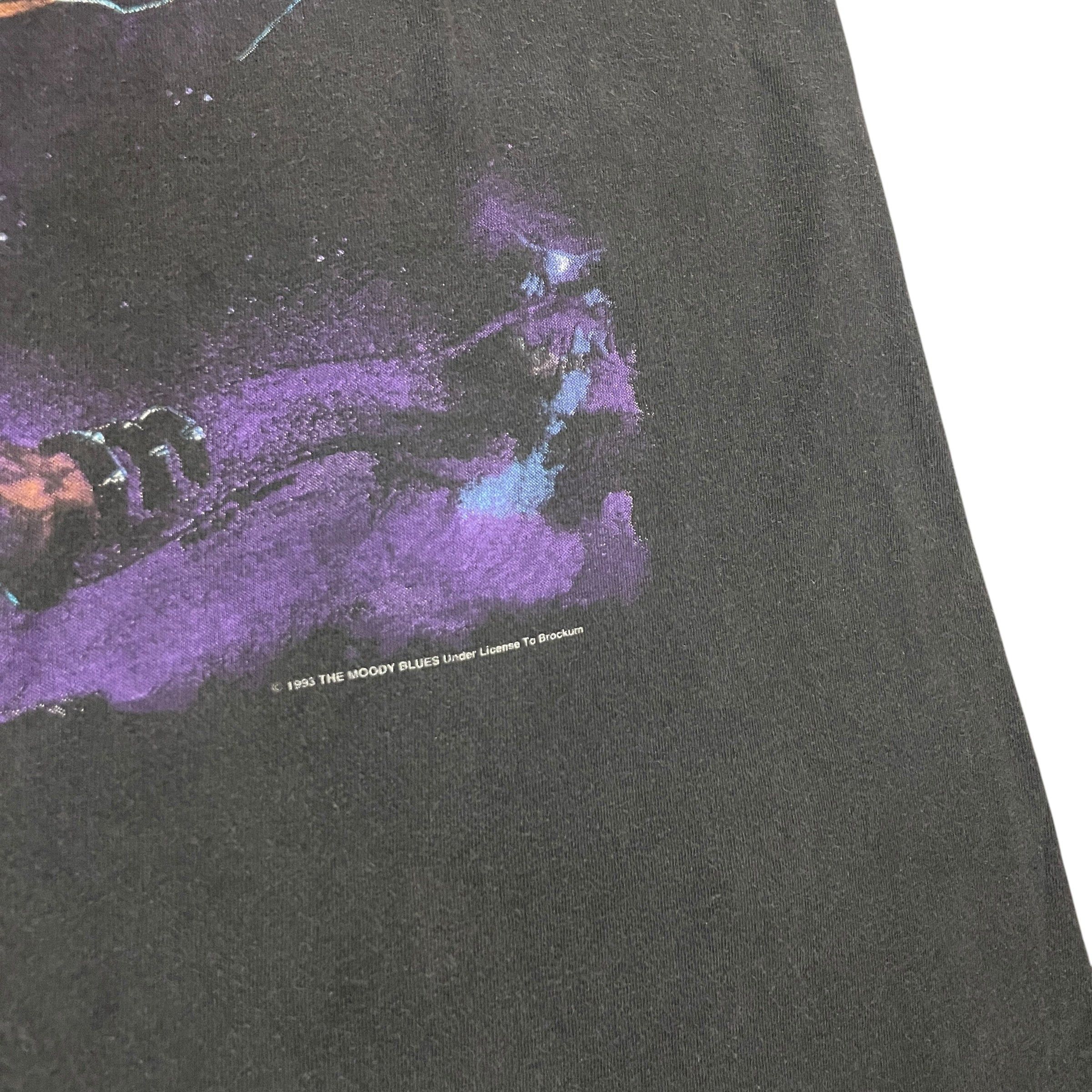 Lee 90s The Moody Blues "Threshold Of A Dream" 1993 Vintage Band T-Shirt Cut Size US L / EU 52-54 / 3 - 3 Thumbnail
