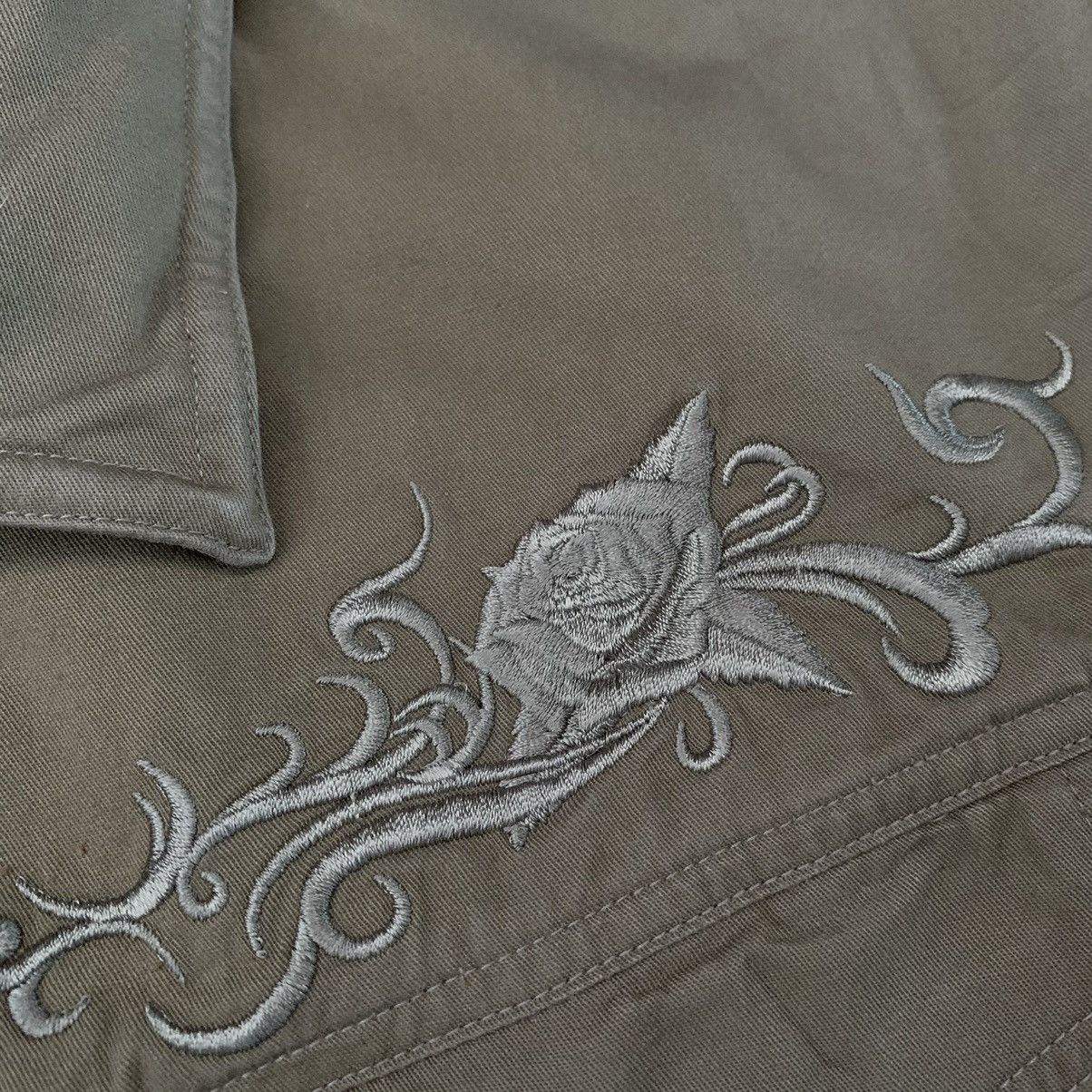 Japanese Brand TORNADO MART EMBROIDERED SHIRT Size US L / EU 52-54 / 3 - 5 Thumbnail