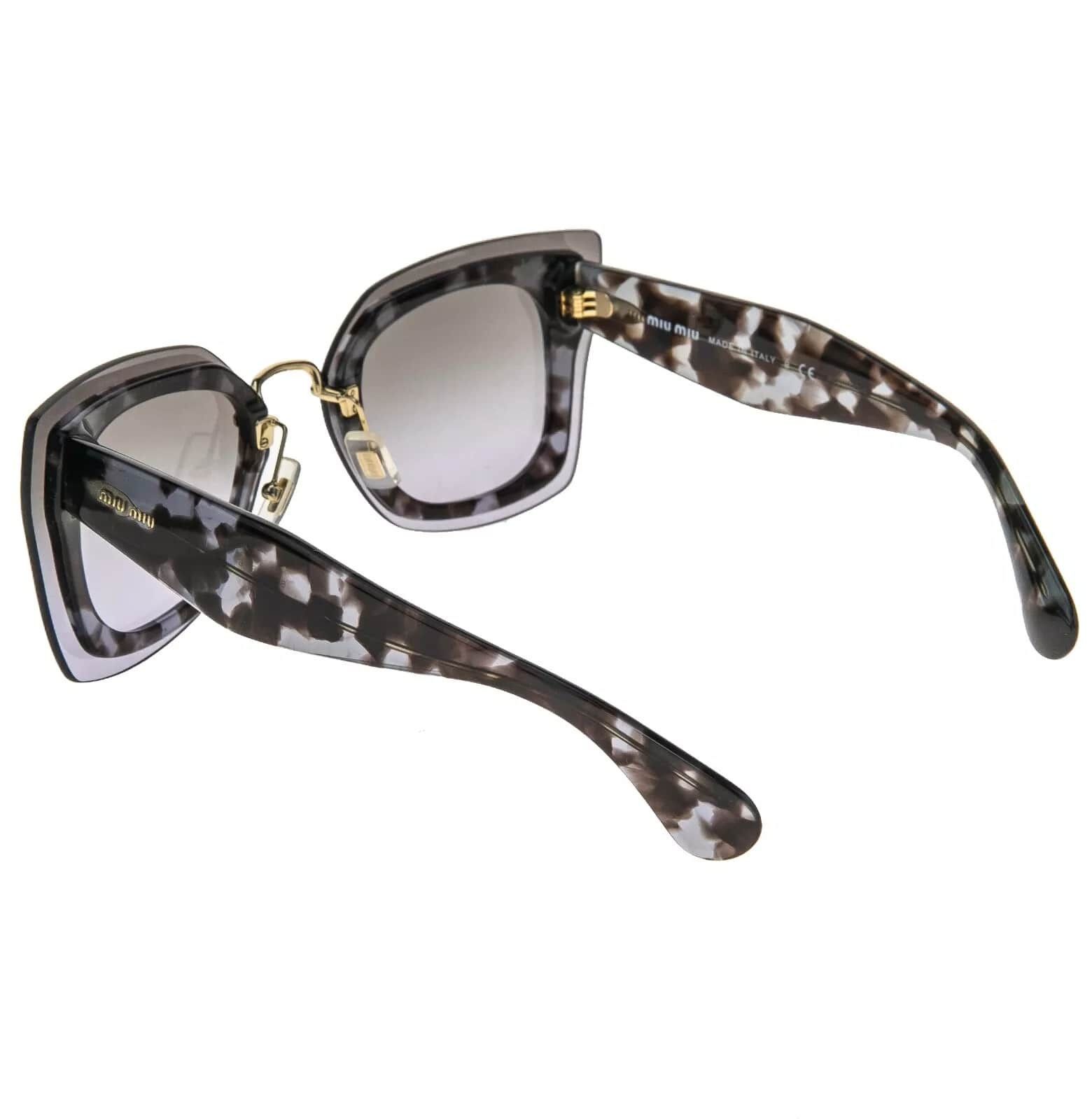 Miu Miu MIU MIU REVEAL 04R Shield Square Runway Sunglasses MU04RS Size ONE SIZE - 9 Thumbnail