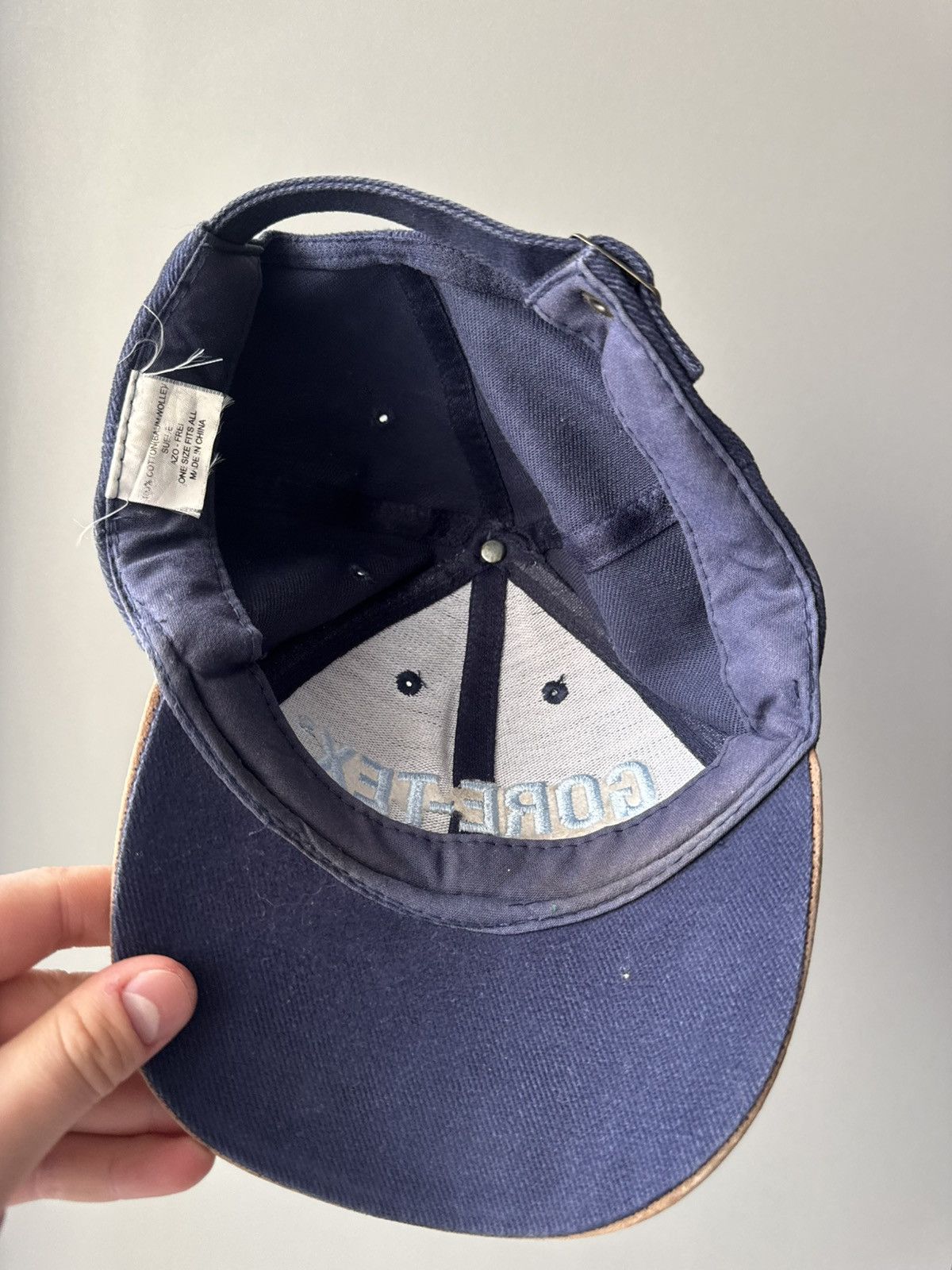 Goretex Vintage Gore Tex cap w/w suede brim Size ONE SIZE - 6 Thumbnail