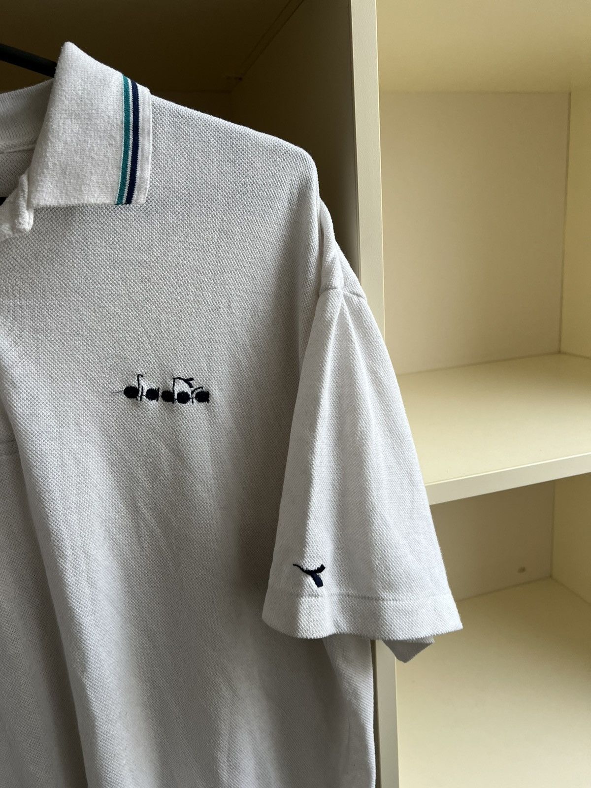 Diadora Vintage Diadora Polo Shirt Tee RETRO Size US XL / EU 56 / 4 - 7 Thumbnail