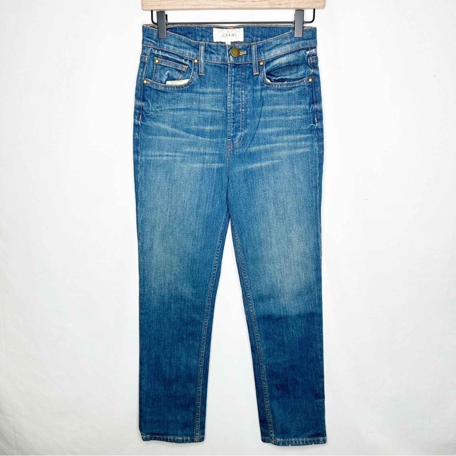 THE GREAT THE GREAT. The Straight A Jean in Size 26 Size 26" / US 2 / IT 38 - 1 Thumbnail