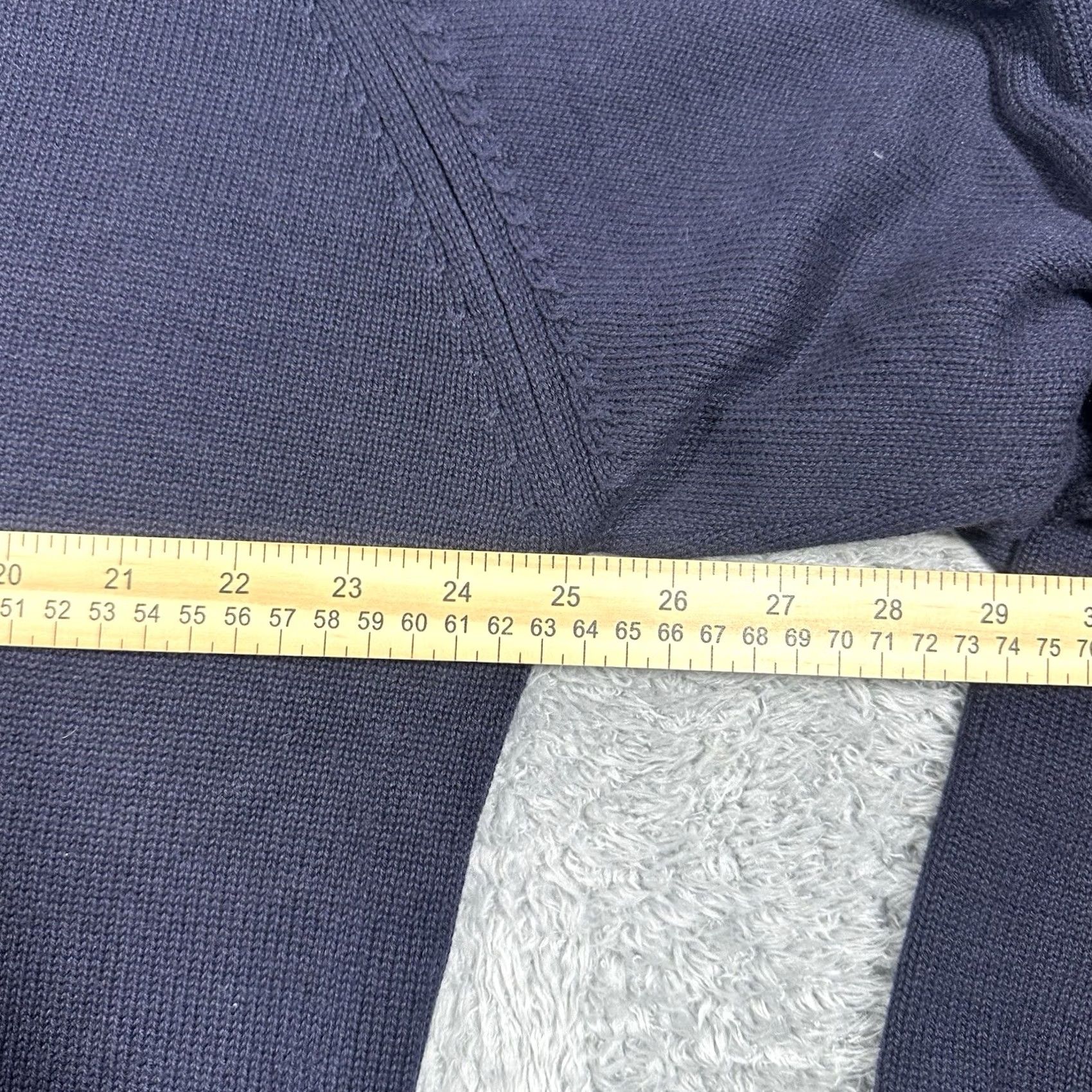 Vintage Titleist Sweater Mens Large Blue V Neck Golf Classic Pullover Corbin, Men's — image 5 of 6